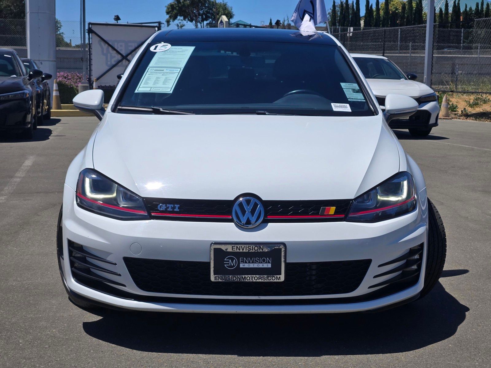 Used 2015 Volkswagen Golf GTI Autobahn with VIN 3VW4T7AU1FM012096 for sale in Milpitas, CA