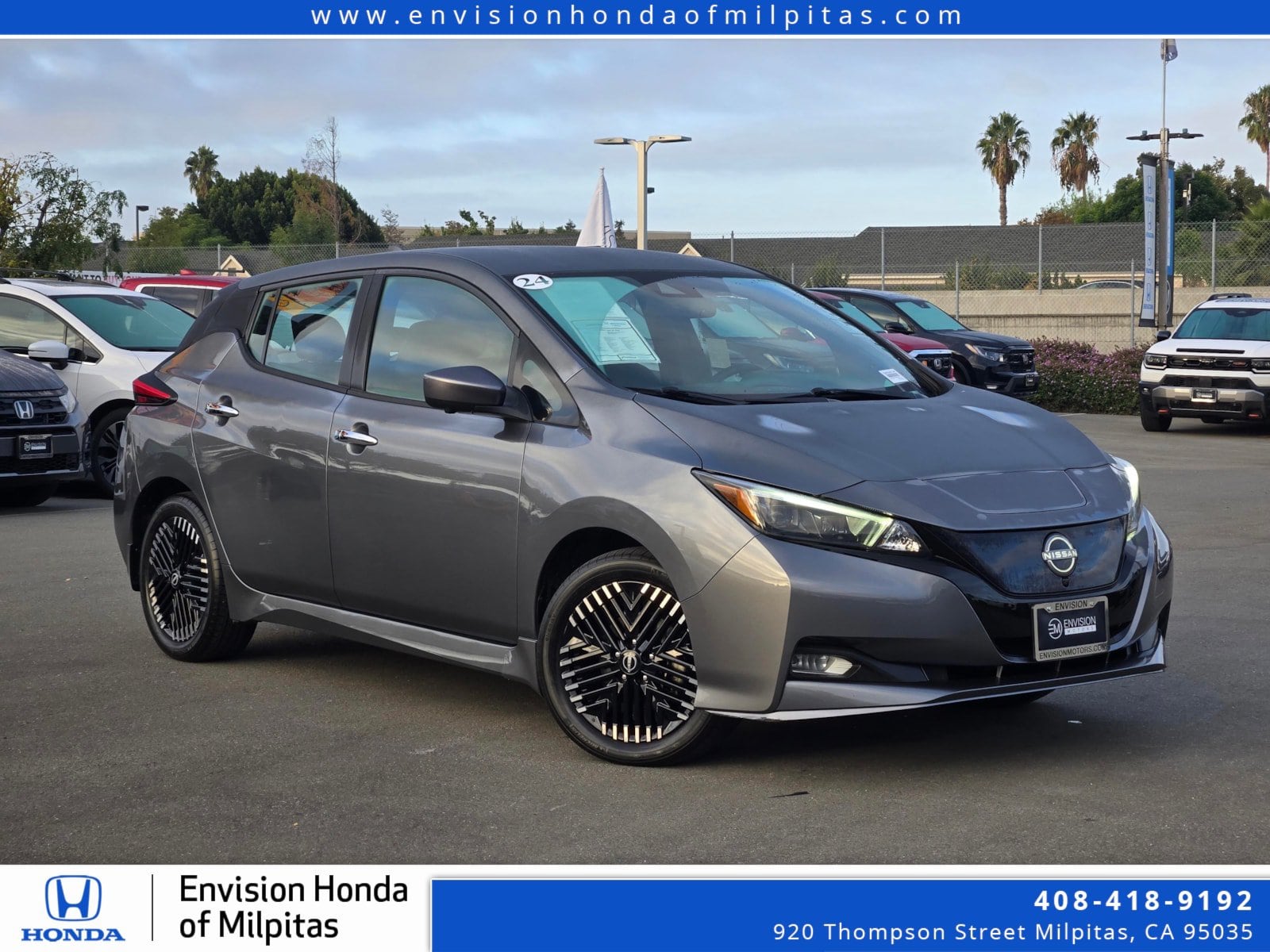Used 2024 Nissan LEAF SV PLUS with VIN 1N4CZ1CV2RC552911 for sale in Milpitas, CA