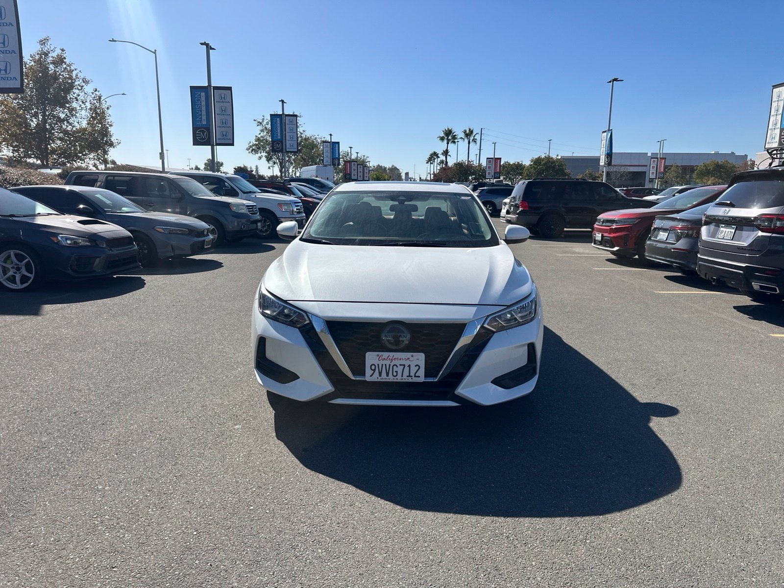 Used 2022 Nissan Sentra SV with VIN 3N1AB8CV1NY284209 for sale in Milpitas, CA