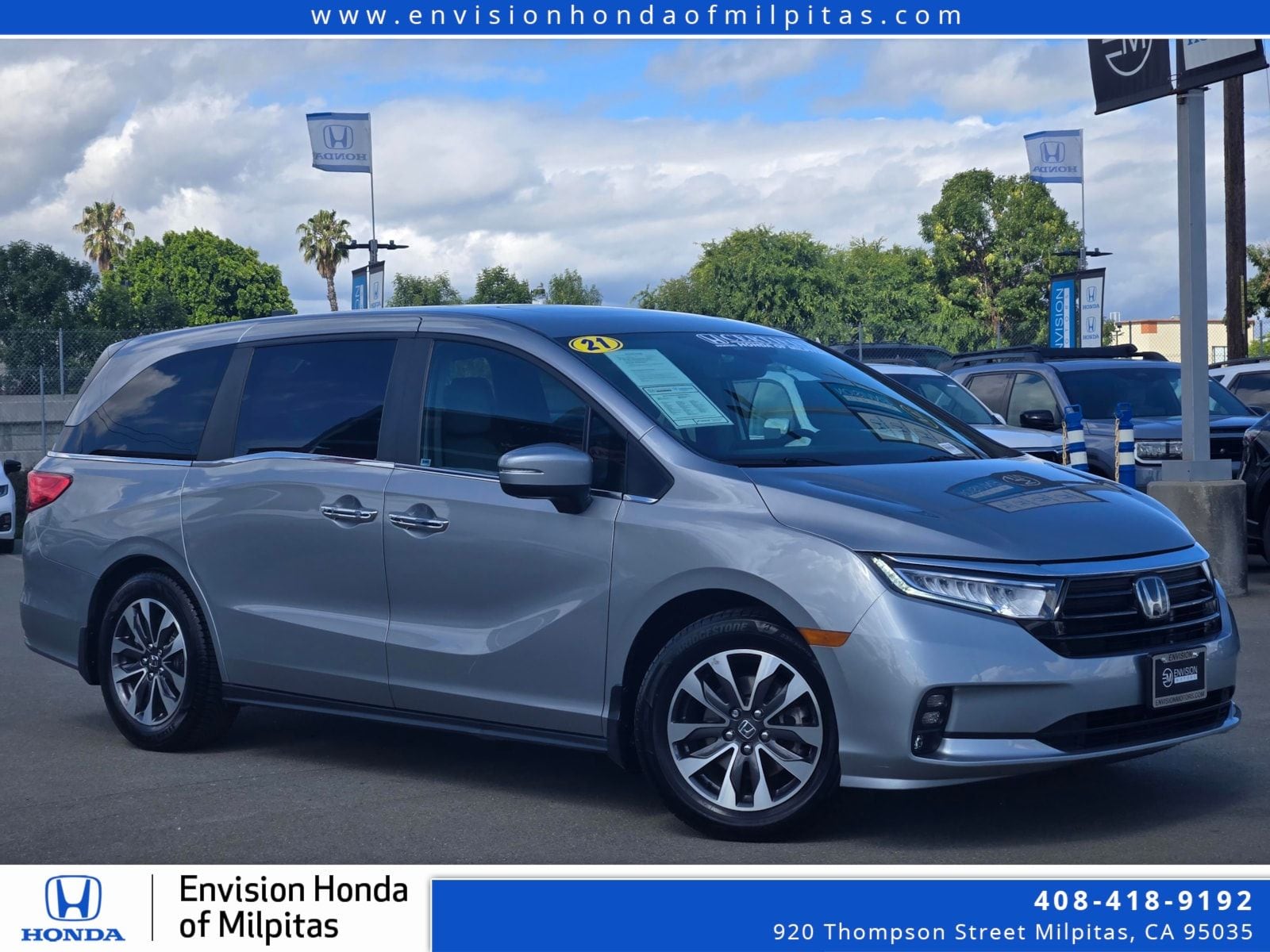 2021 Honda Odyssey EX-L's photo