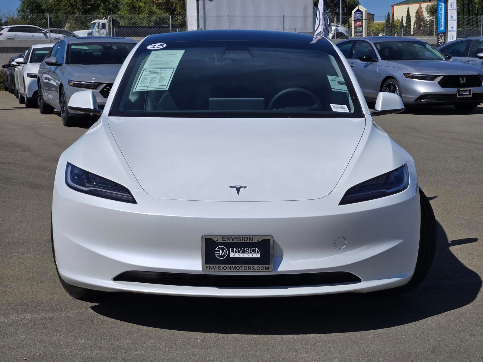 Used 2025 Tesla Model 3 Long Range with VIN 5YJ3E1EAXSF976488 for sale in Milpitas, CA