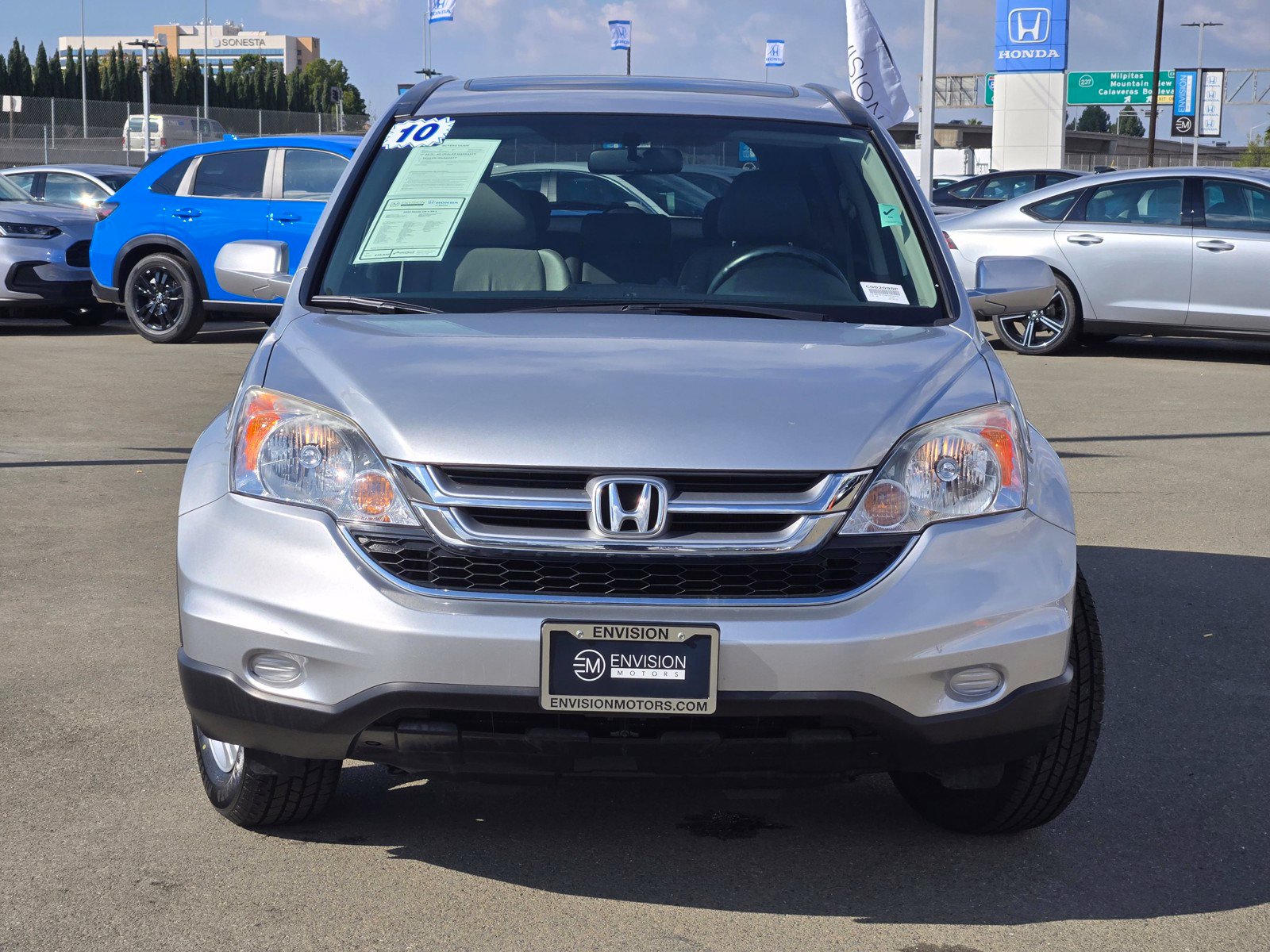 Used 2010 Honda CR-V EX-L with VIN JHLRE3H79AC002098 for sale in Milpitas, CA