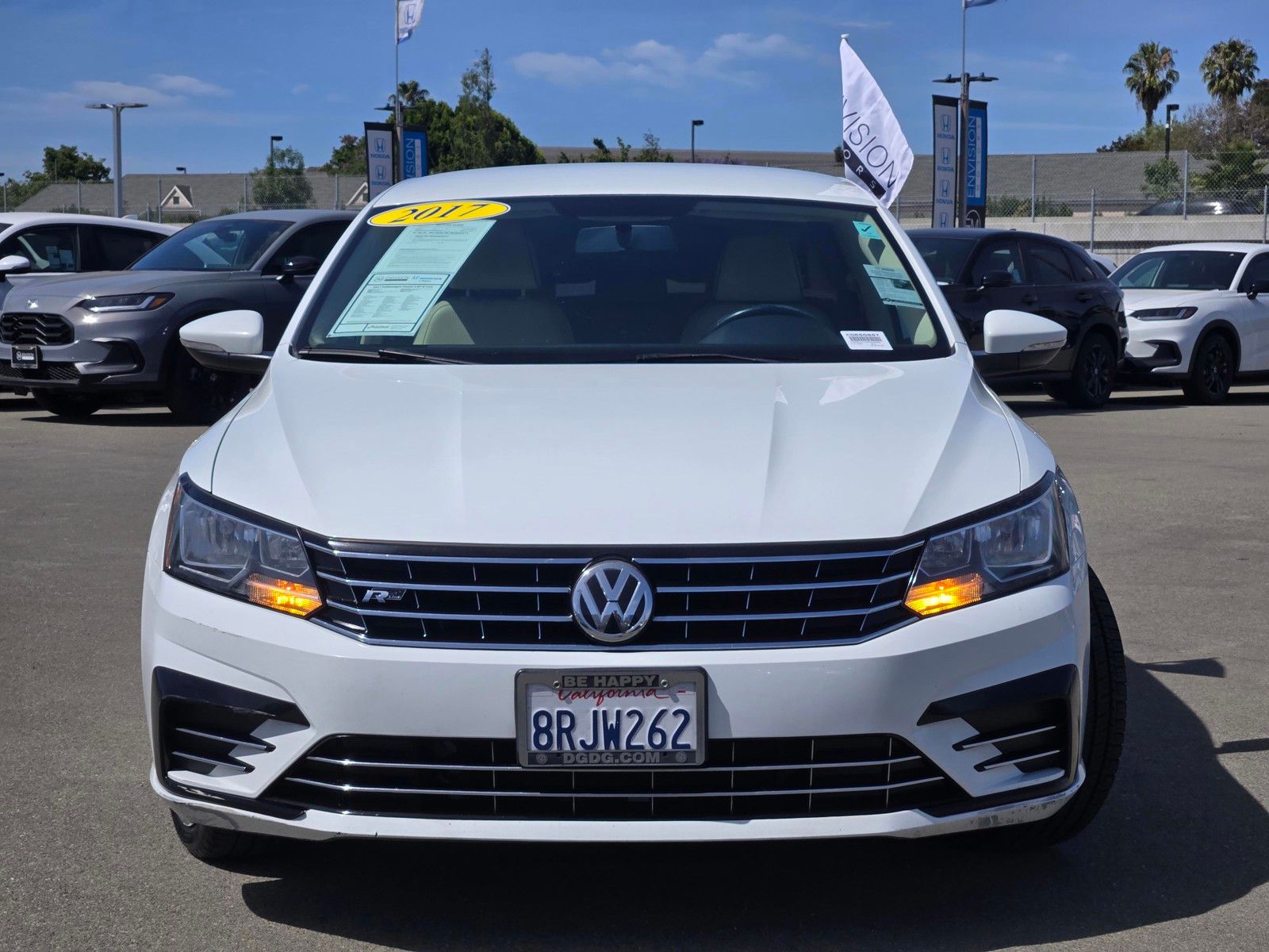 Used 2017 Volkswagen Passat R-Line with VIN 1VWDT7A33HC065085 for sale in Milpitas, CA