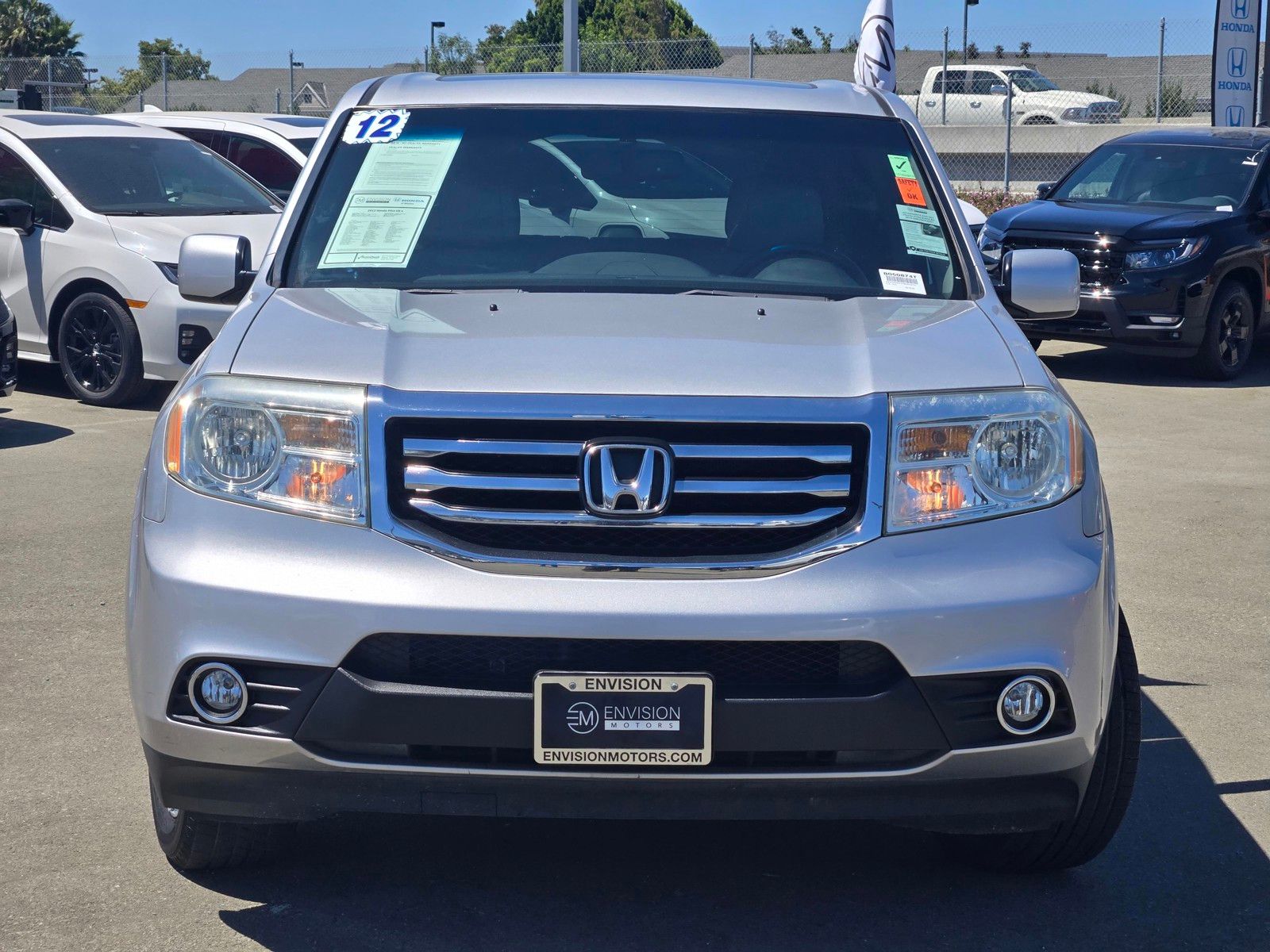 Used 2012 Honda Pilot EX-L with VIN 5FNYF4H53CB050874 for sale in Milpitas, CA