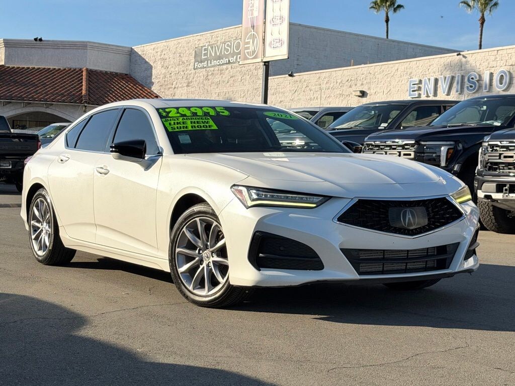 Certified 2021 Acura TLX Sedan