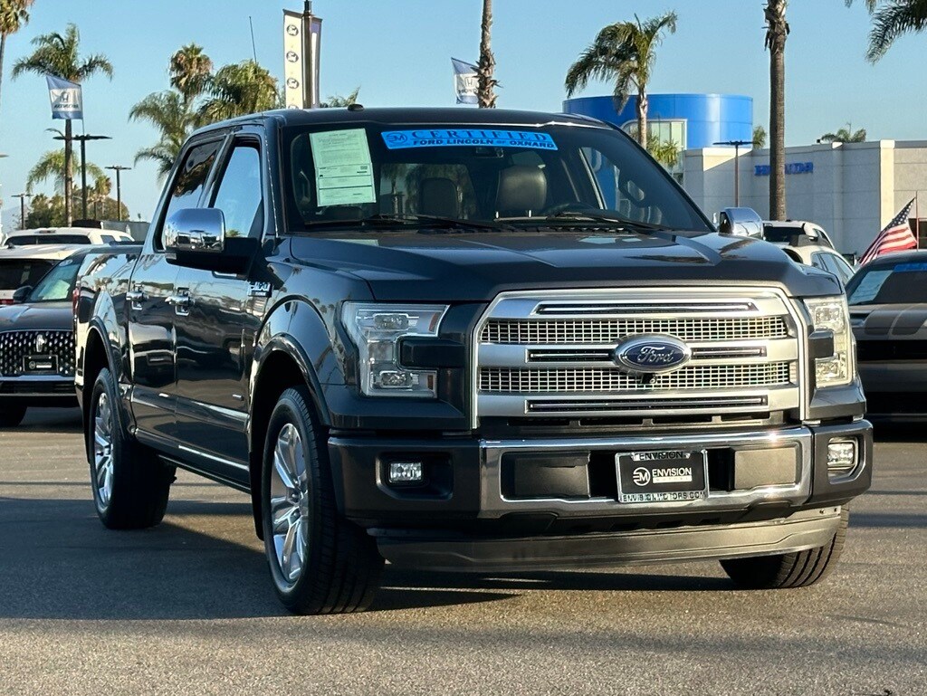 Used 2016 Ford F-150 Platinum with VIN 1FTEW1CG8GFA30969 for sale in Oxnard, CA