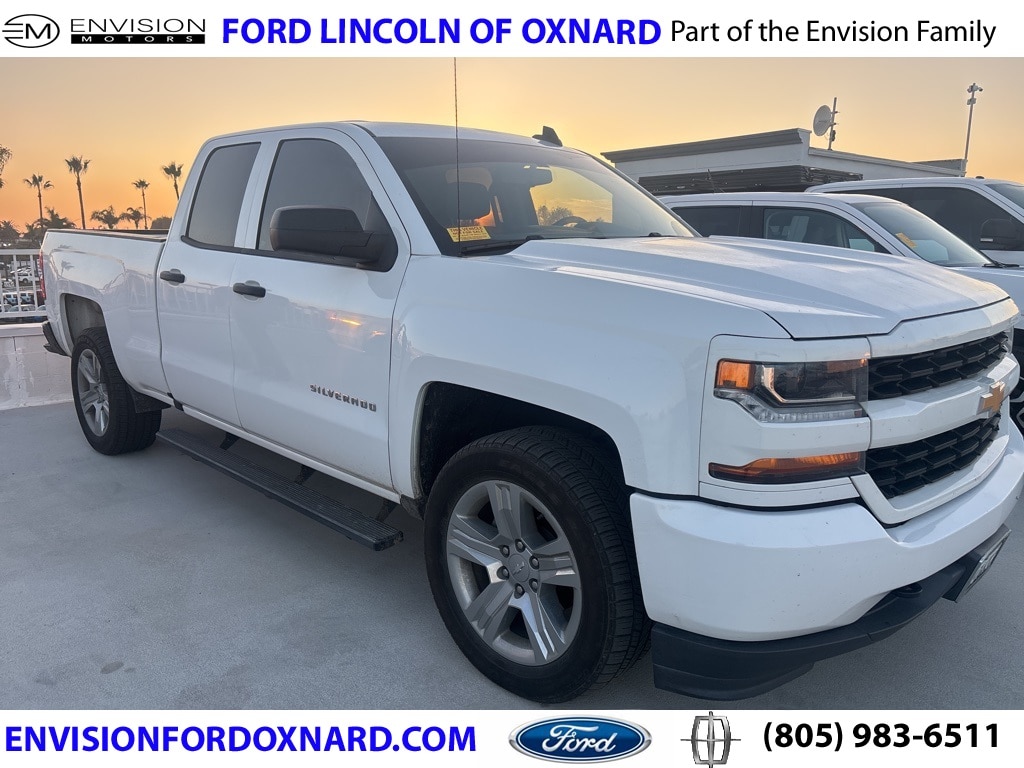 Used 2018 Chevrolet Silverado 1500 Silverado Custom Truck Double Cab