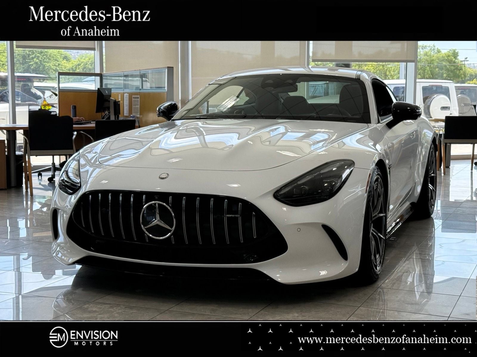 White 2026 Mercedes-Benz AMG GT Coupe All-Wheel Drive 9-Speed Automatic