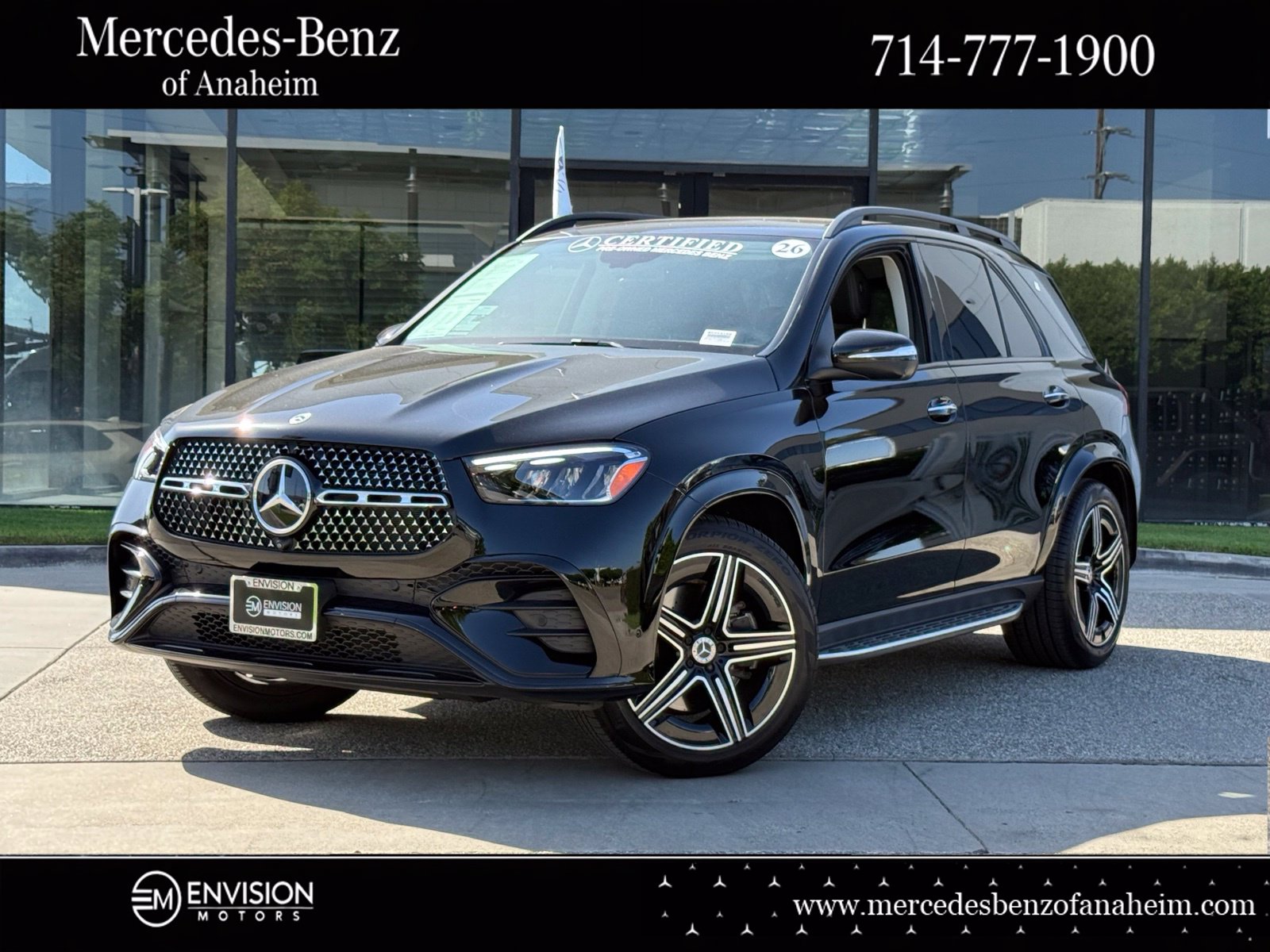 Black 2026 Mercedes-Benz GLE SUV / Crossover All-Wheel Drive 9-Speed Automatic