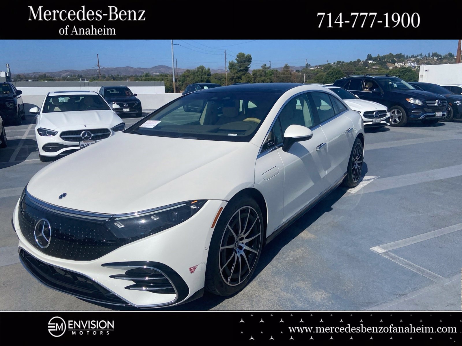 Certified 2023 Mercedes-Benz EQS Base with VIN W1KCG4EB9PA040162 for sale in Anaheim, CA
