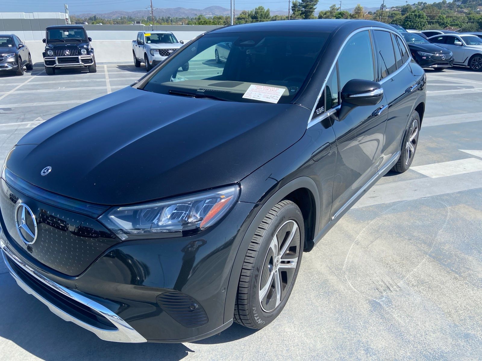 Certified 2023 Mercedes-Benz EQE SUV Base with VIN 4JGGM2BB0PA027129 for sale in Anaheim, CA