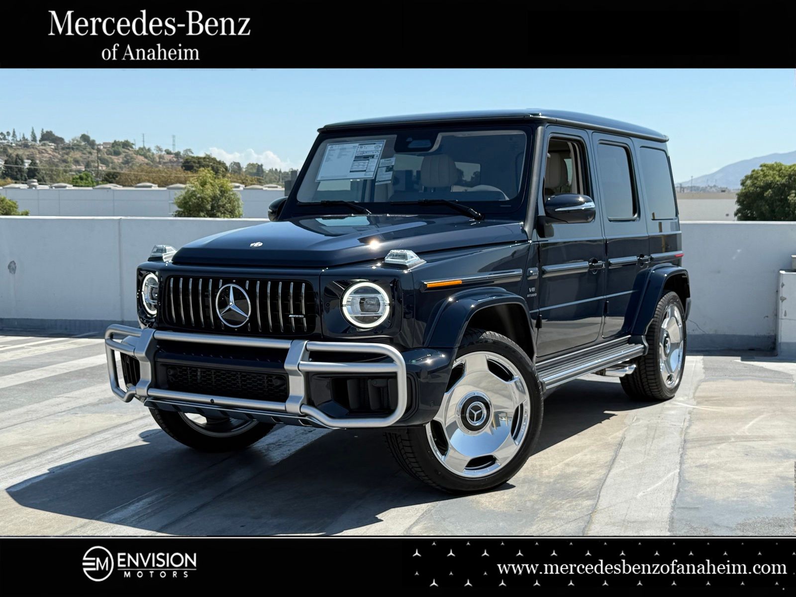 MANUFAKTUR Signature Midnight Blue 2027 Mercedes-Benz G-Class SUV / Crossover All-Wheel Drive 9-Speed Automatic