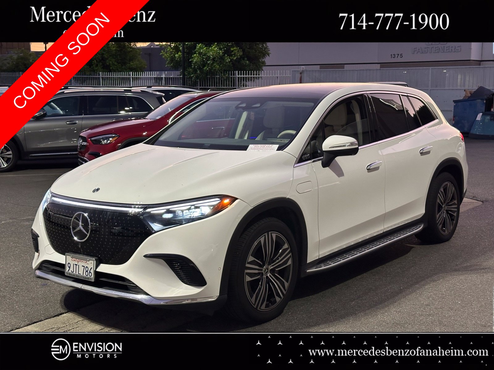 Certified 2023 Mercedes-Benz EQS SUV Base with VIN 4JGDM2DB9PA026626 for sale in Anaheim, CA