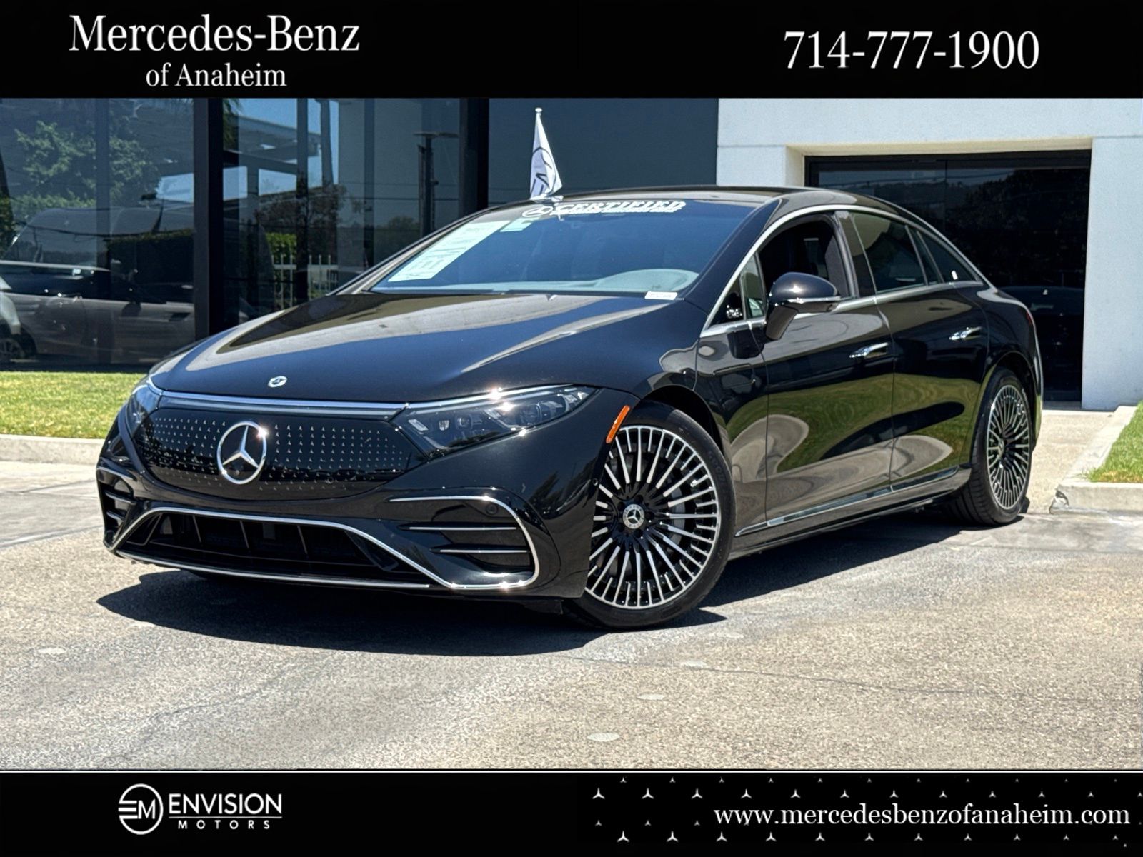 Certified 2022 Mercedes-Benz EQS Base with VIN W1KCG4EB3NA021894 for sale in Anaheim, CA