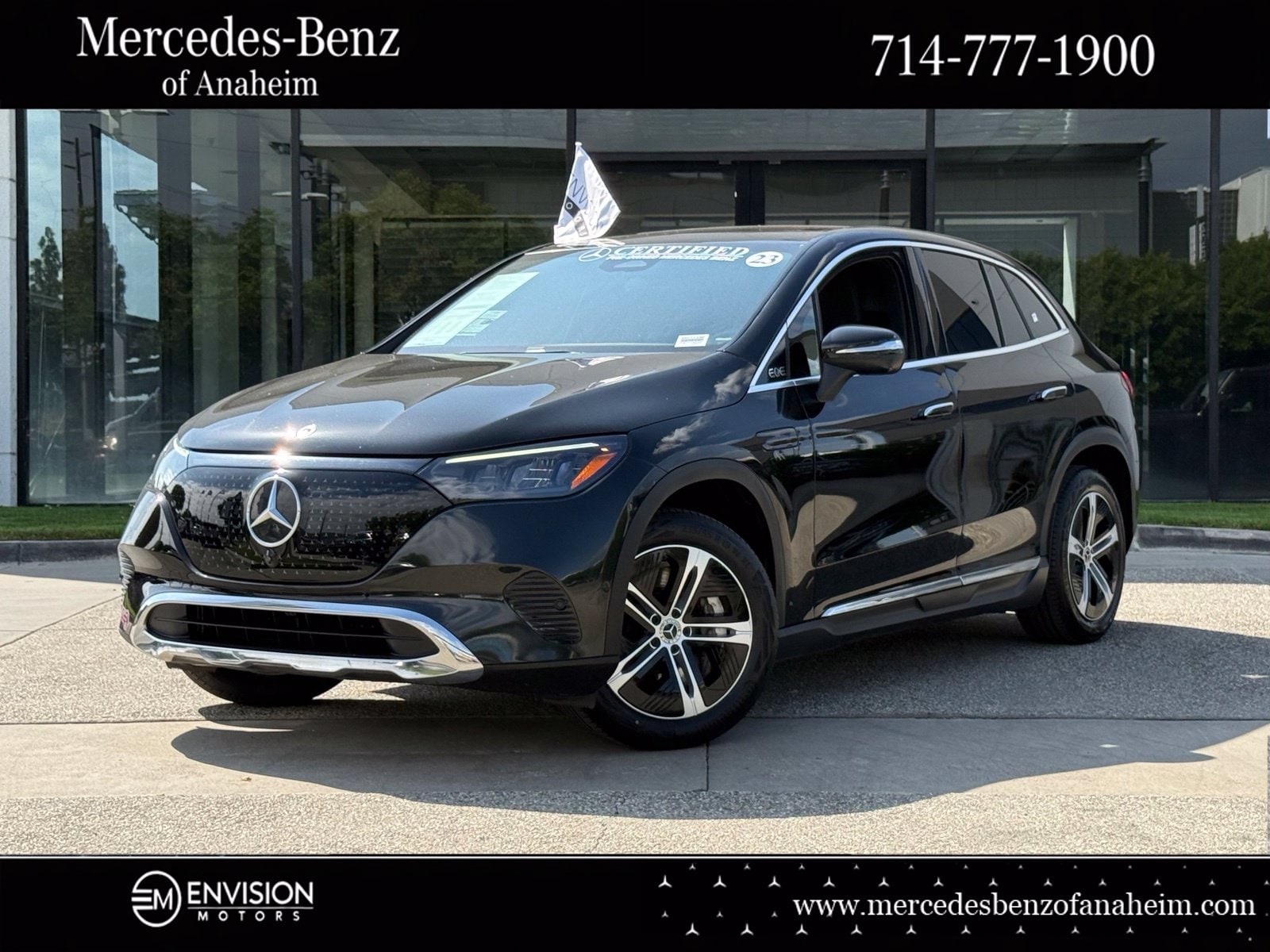 Certified 2023 Mercedes-Benz EQE SUV Base with VIN 4JGGM2BB0PA027129 for sale in Anaheim, CA