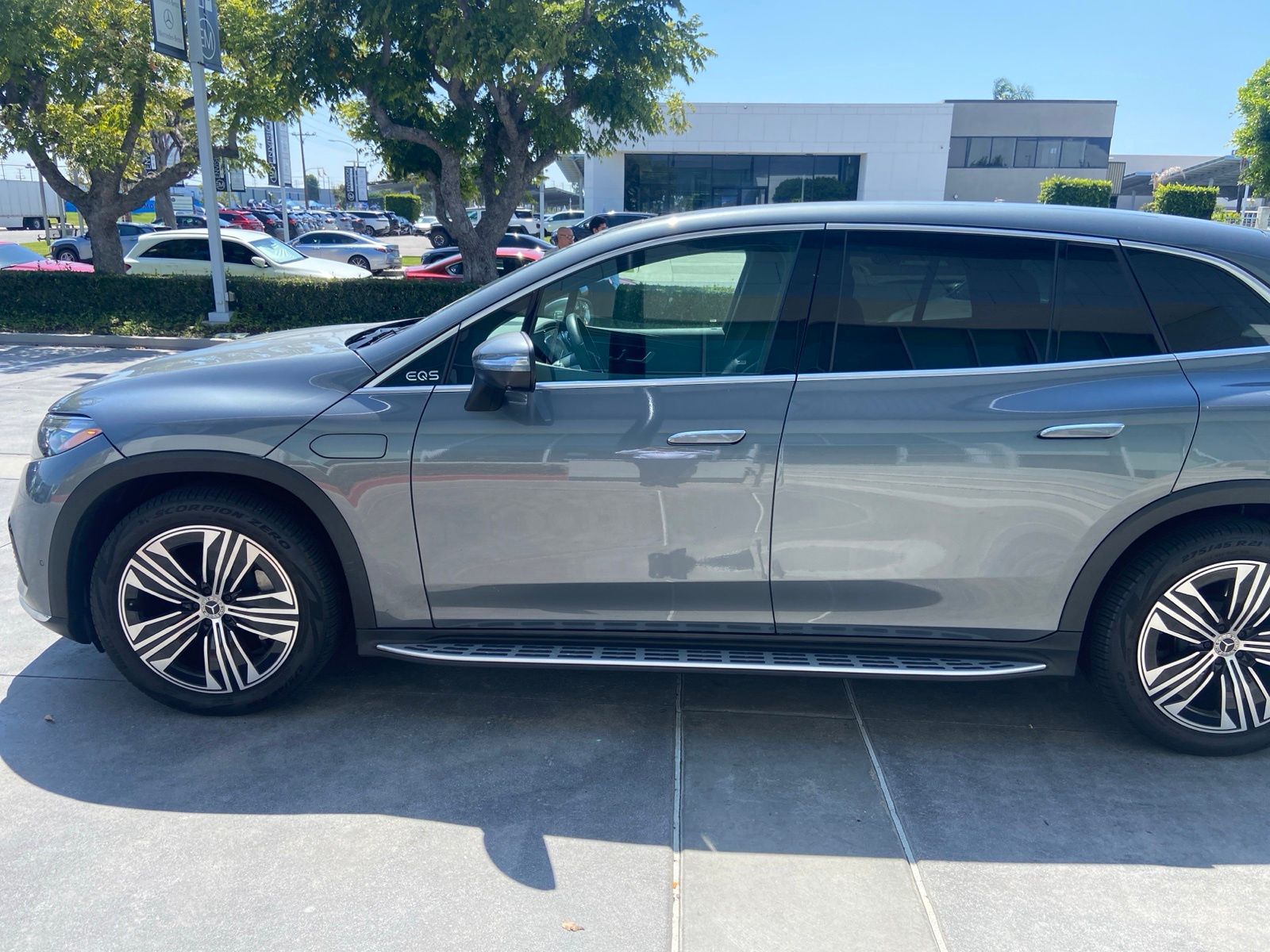Certified 2023 Mercedes-Benz EQS SUV Base with VIN 4JGDM2EB4PA029867 for sale in Anaheim, CA