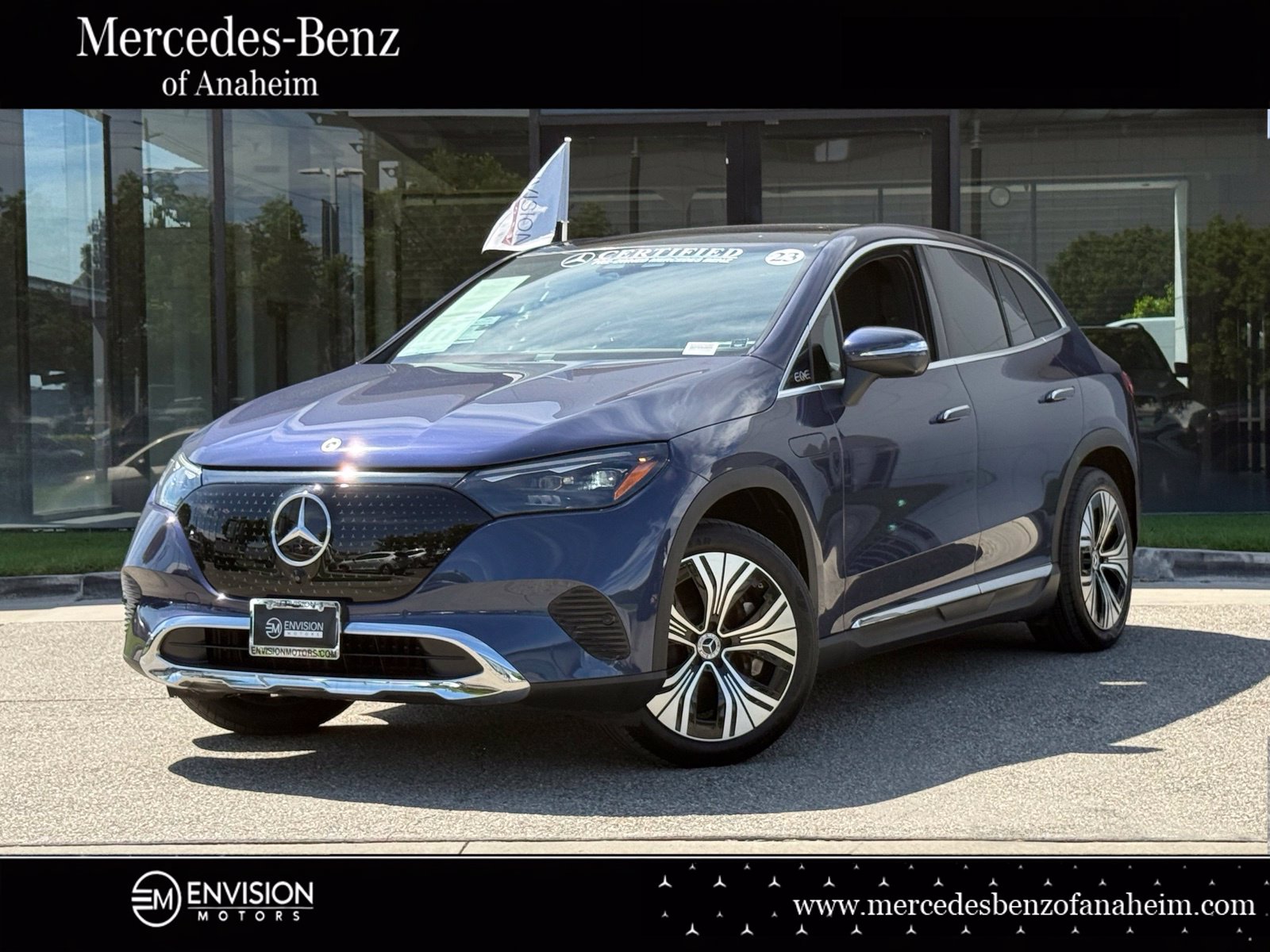 Certified 2023 Mercedes-Benz EQE SUV Base with VIN 4JGGM1CBXPA020908 for sale in Anaheim, CA
