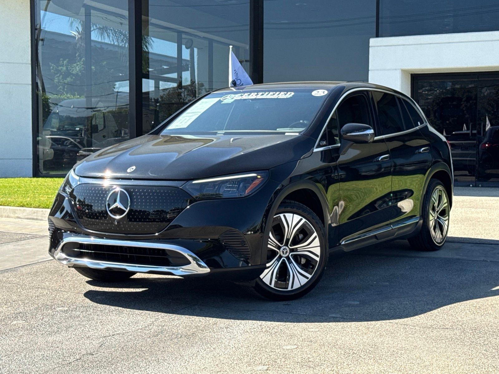 Certified 2023 Mercedes-Benz EQE SUV Base with VIN 4JGGM2BB6PA007712 for sale in Anaheim, CA
