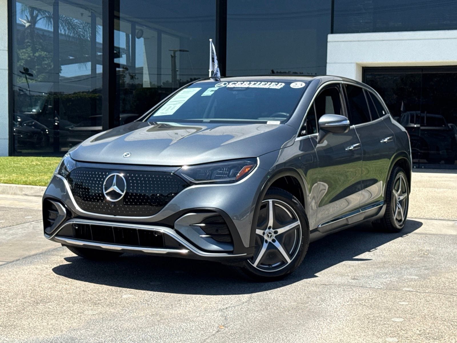 Certified 2023 Mercedes-Benz EQE SUV Base with VIN 4JGGM2BB3PA010826 for sale in Anaheim, CA
