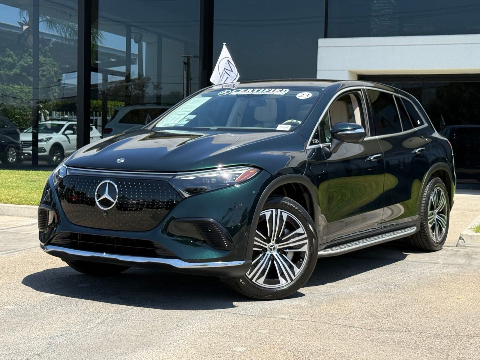 Certified 2023 Mercedes-Benz EQS SUV Base with VIN 4JGDM2DB8PA005170 for sale in Anaheim, CA