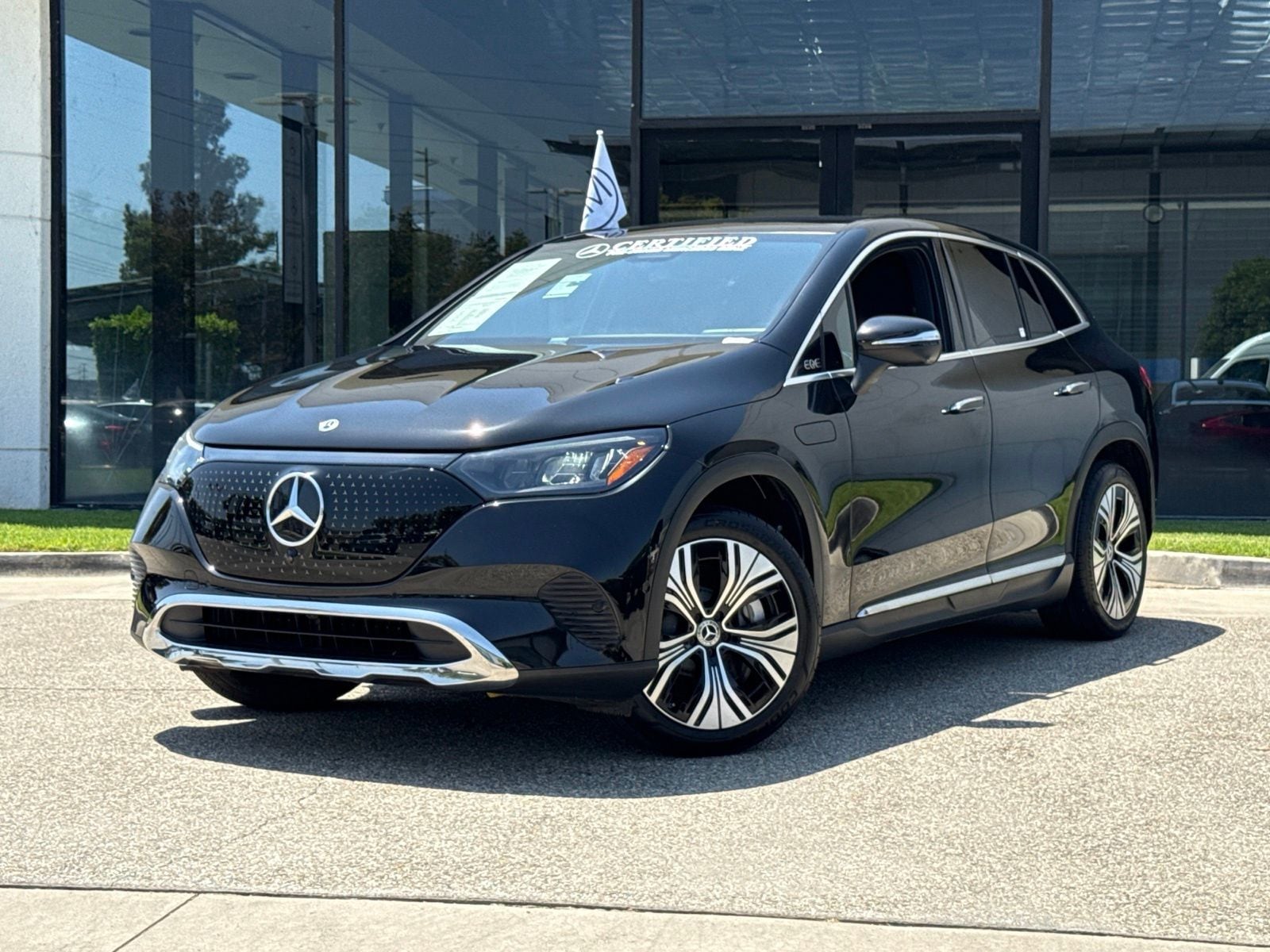 Certified 2023 Mercedes-Benz EQE SUV Base with VIN 4JGGM1CB7PA037617 for sale in Anaheim, CA