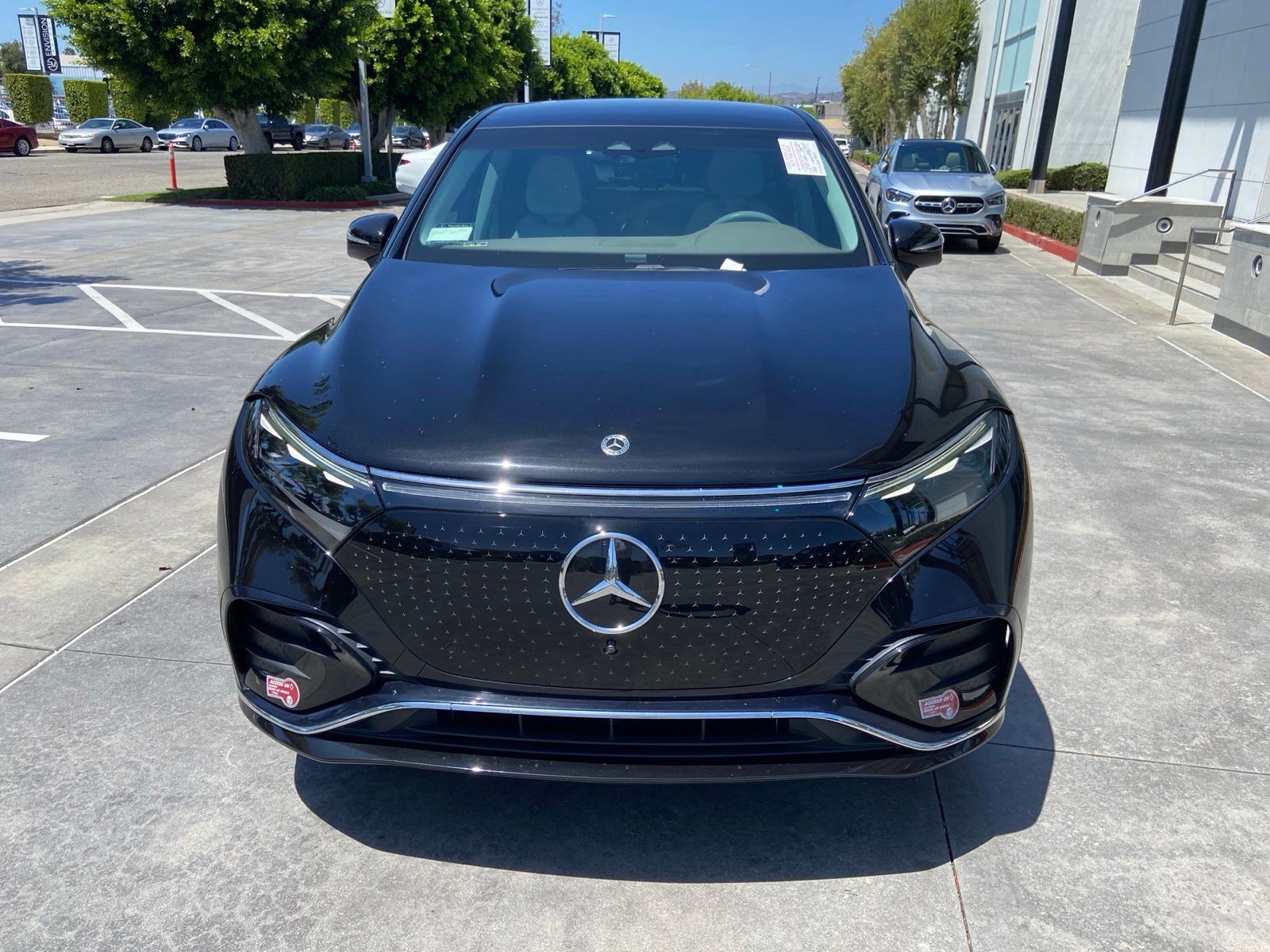Certified 2023 Mercedes-Benz EQS SUV Base with VIN 4JGDM4EB8PA024778 for sale in Anaheim, CA