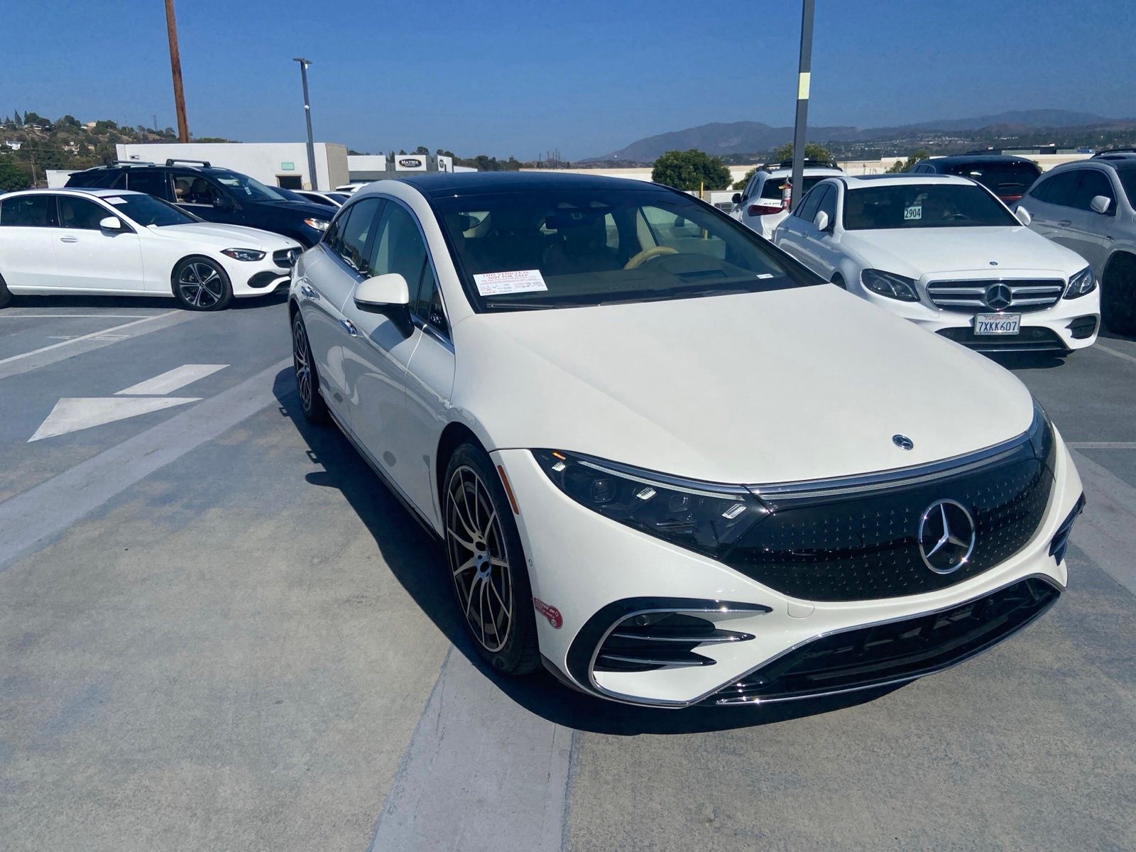 Certified 2023 Mercedes-Benz EQS Base with VIN W1KCG4EB9PA040162 for sale in Anaheim, CA