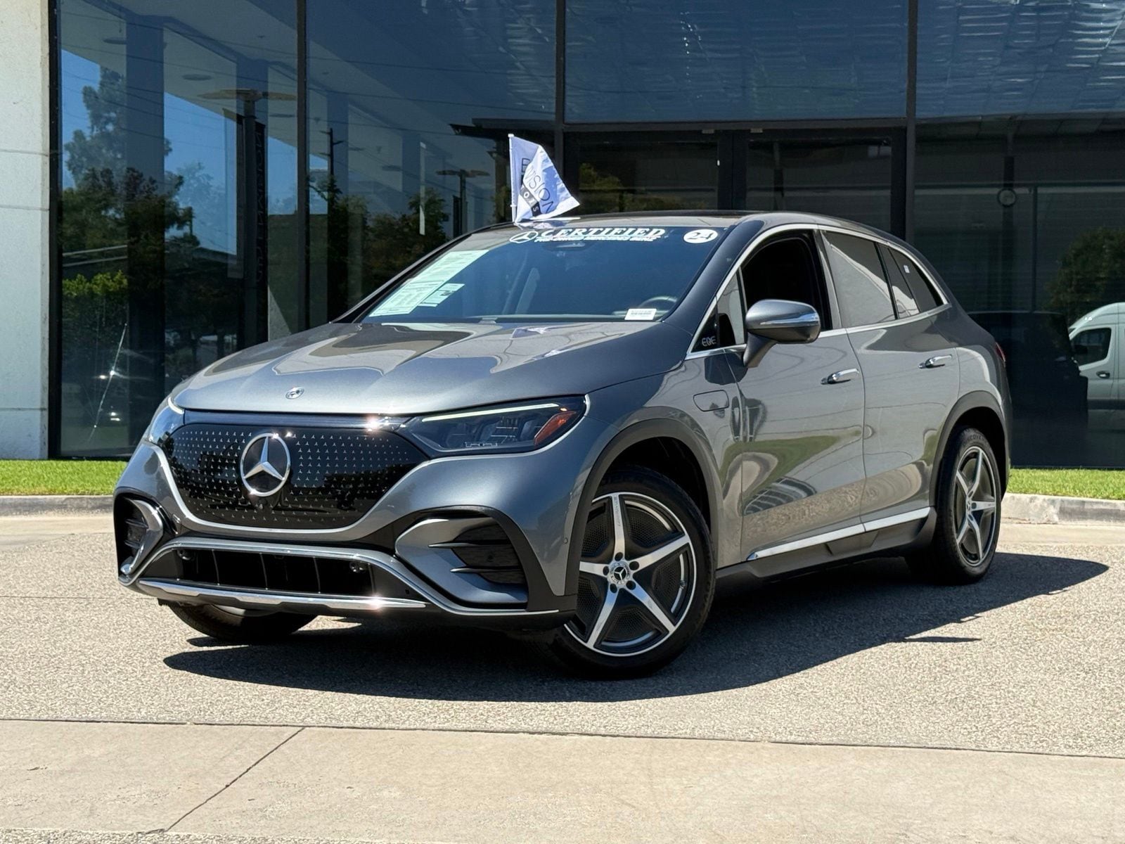 Certified 2024 Mercedes-Benz EQE SUV Base with VIN 4JGGM2BB8RA056669 for sale in Anaheim, CA