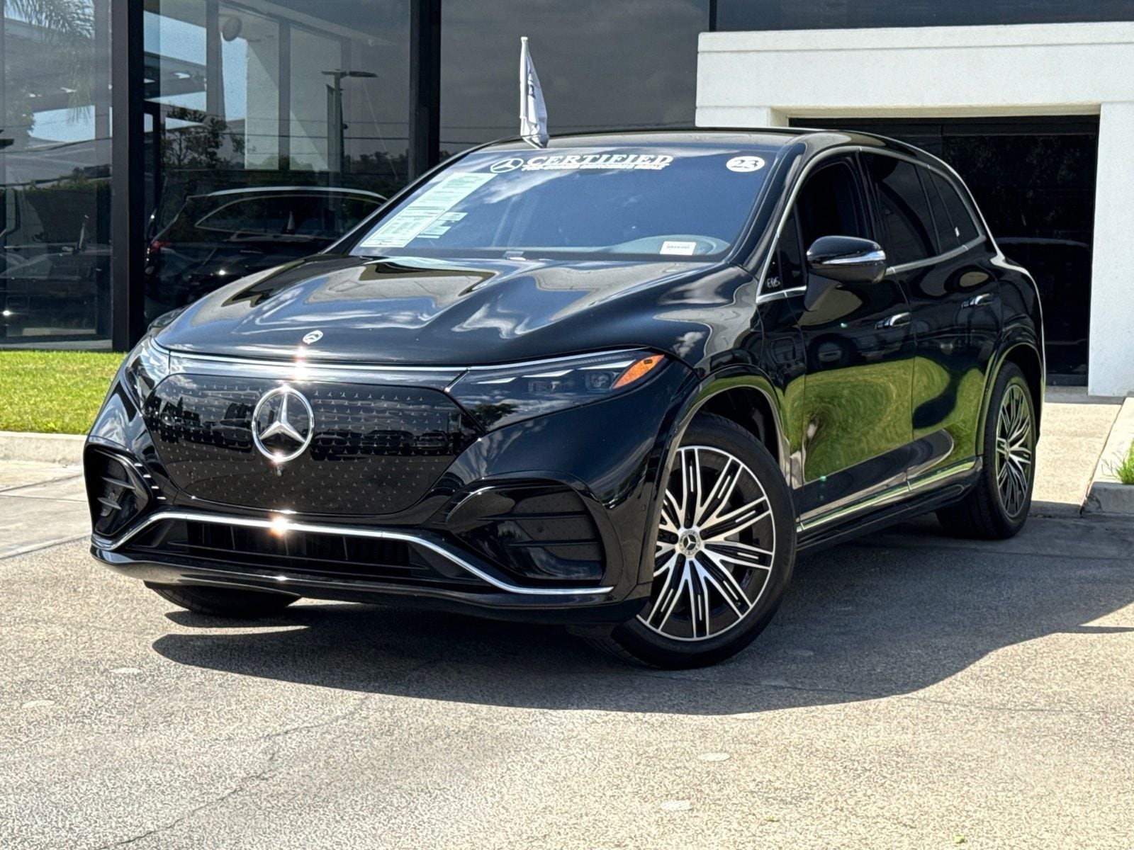 Certified 2023 Mercedes-Benz EQS SUV Base with VIN 4JGDM4EB2PA022430 for sale in Anaheim, CA