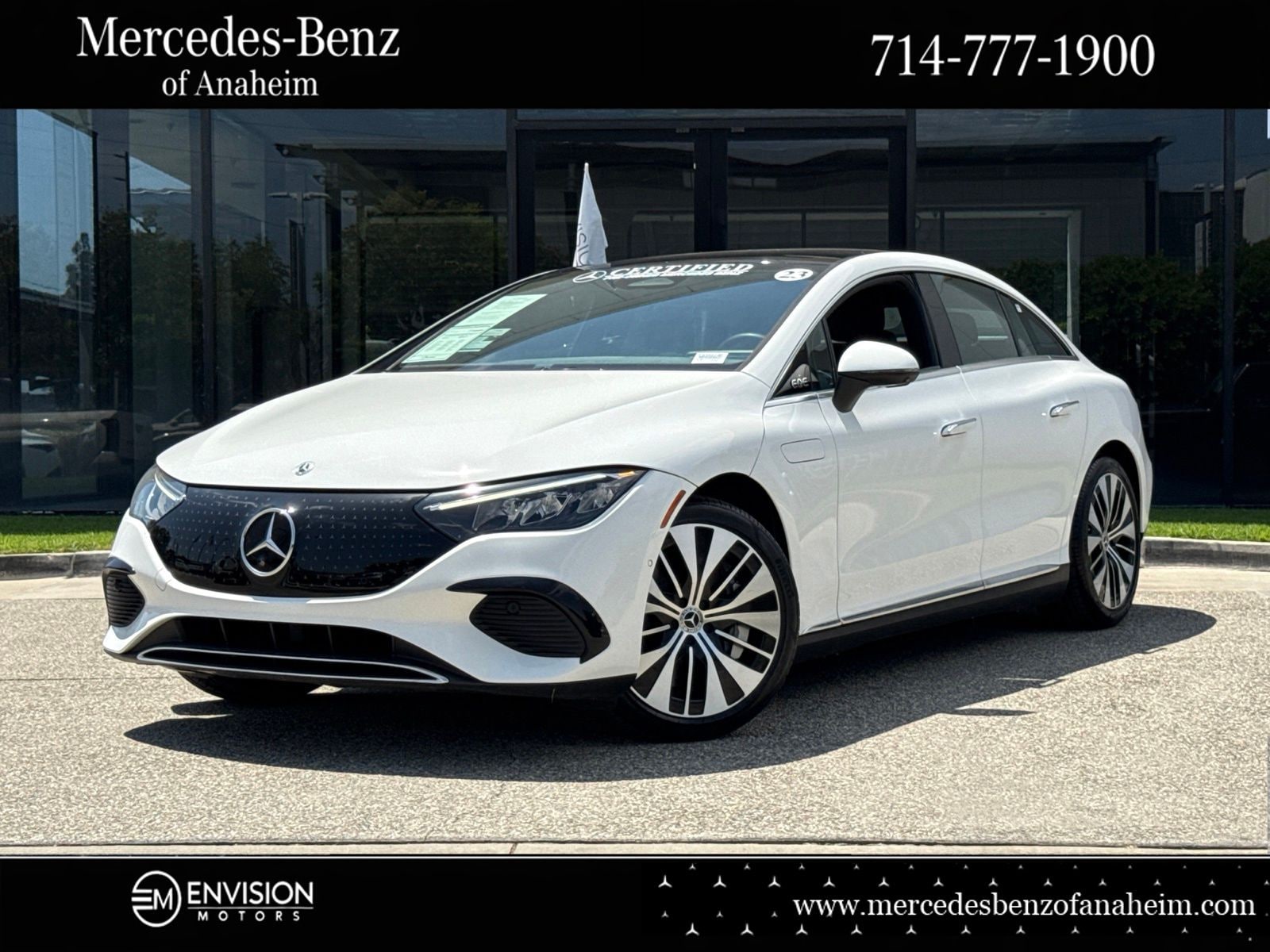 Certified 2023 Mercedes-Benz EQE Base with VIN W1KEG2BB9PF035273 for sale in Anaheim, CA