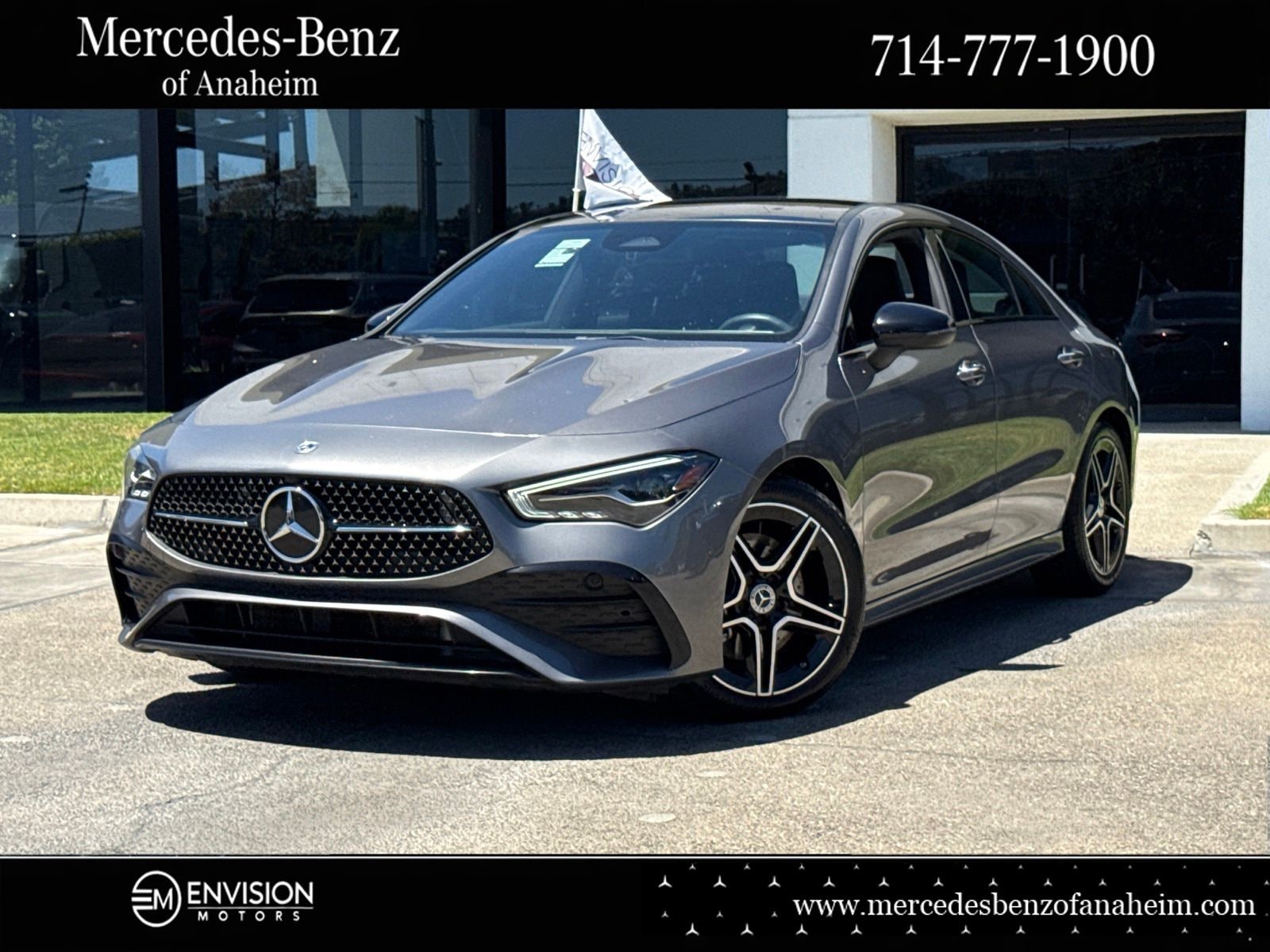 Manufaktur Mountain Gray Magno 2024 Mercedes-Benz CLA Coupe All-Wheel Drive 8-Speed Dual Clutch