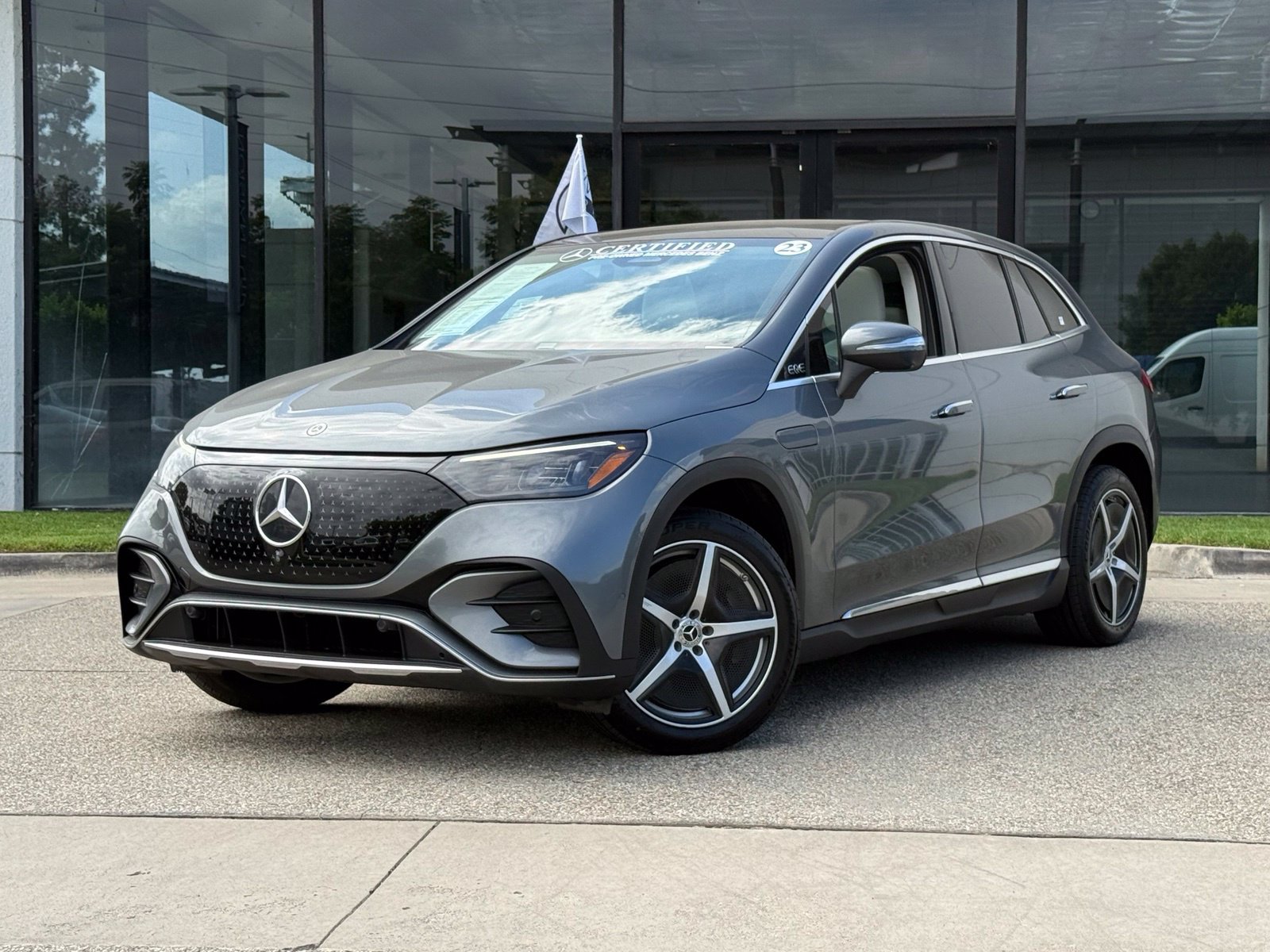 Certified 2023 Mercedes-Benz EQE SUV Base with VIN 4JGGM2BBXPA032614 for sale in Anaheim, CA