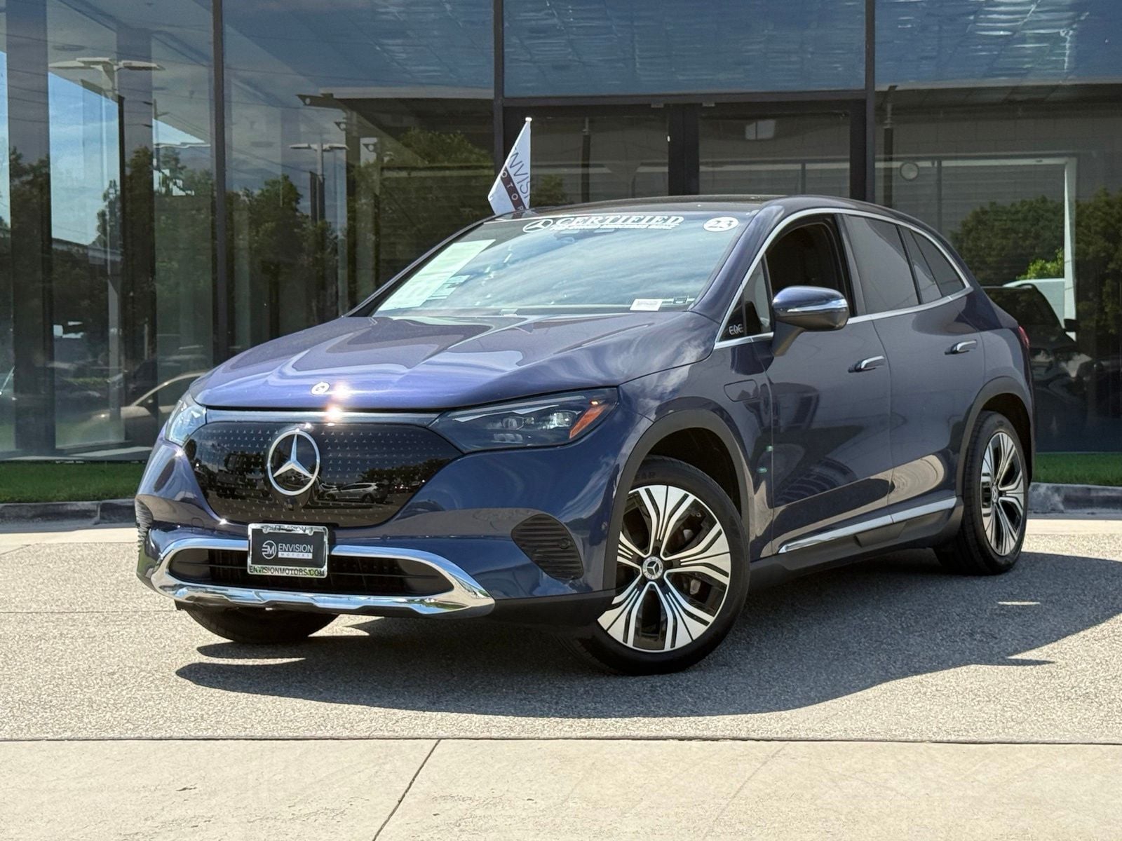 Certified 2023 Mercedes-Benz EQE SUV Base with VIN 4JGGM1CBXPA020908 for sale in Anaheim, CA
