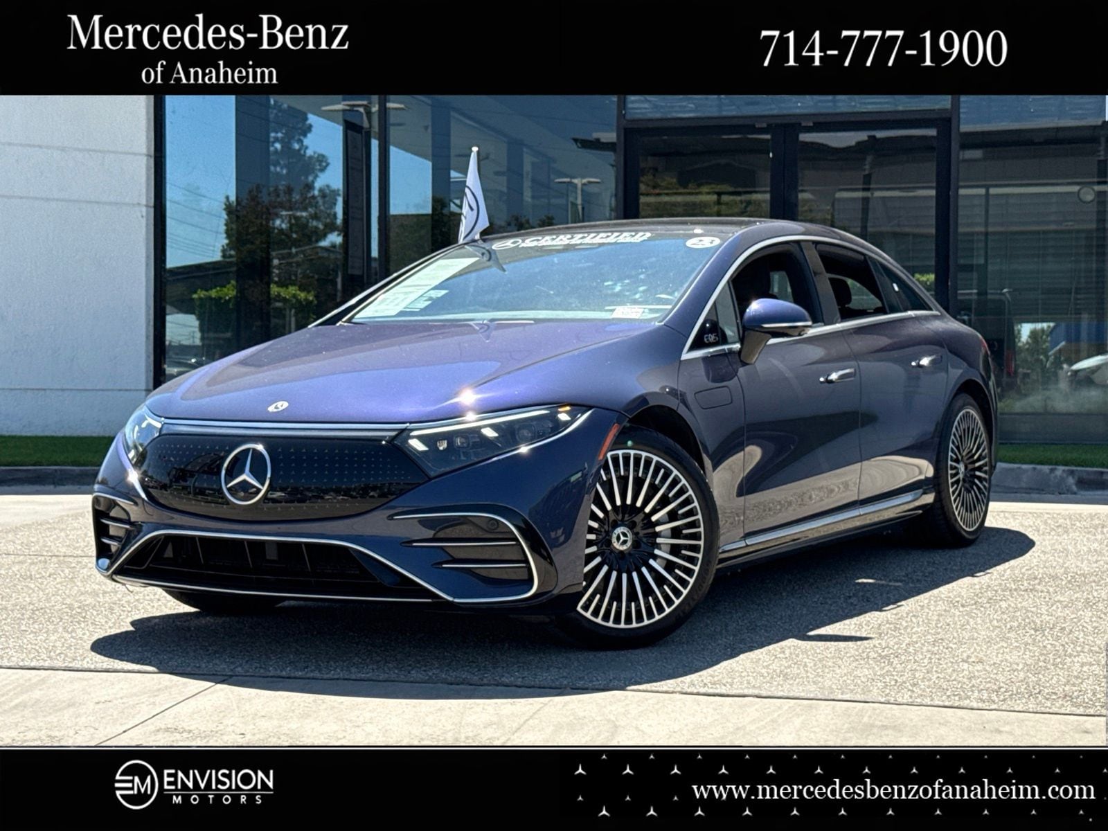 Certified 2023 Mercedes-Benz EQS Base with VIN W1KCG2DB1PA041506 for sale in Anaheim, CA