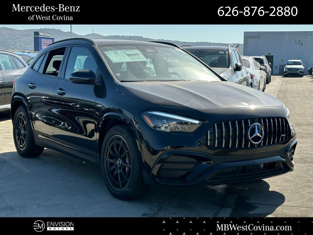 Black 2025 Mercedes-Benz GLA SUV / Crossover All-Wheel Drive 8-Speed Automatic