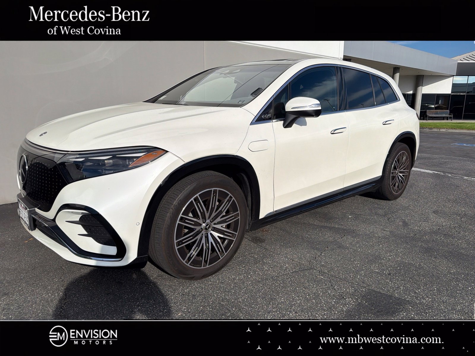 Certified 2023 Mercedes-Benz EQS SUV Base with VIN 4JGDM4EB5PA008425 for sale in West Covina, CA