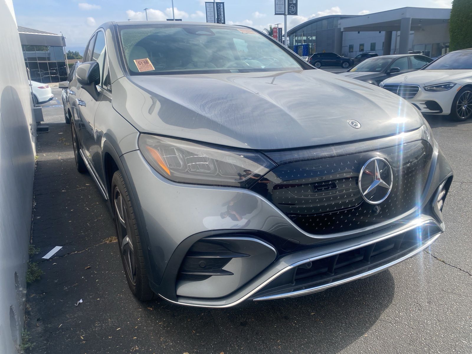 Certified 2023 Mercedes-Benz EQE SUV Base with VIN 4JGGM2BB5PA014635 for sale in West Covina, CA