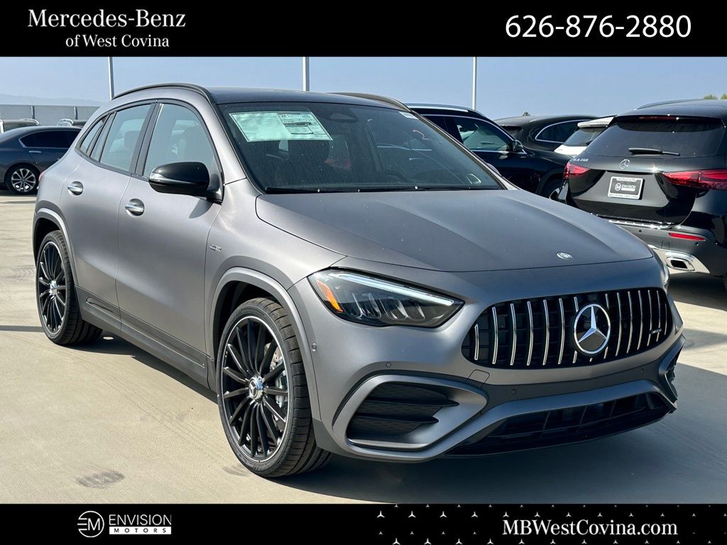 Gray (Manufaktur Mountain Grey Magno) 2025 Mercedes-Benz GLA SUV / Crossover All-Wheel Drive 8-Speed Automatic