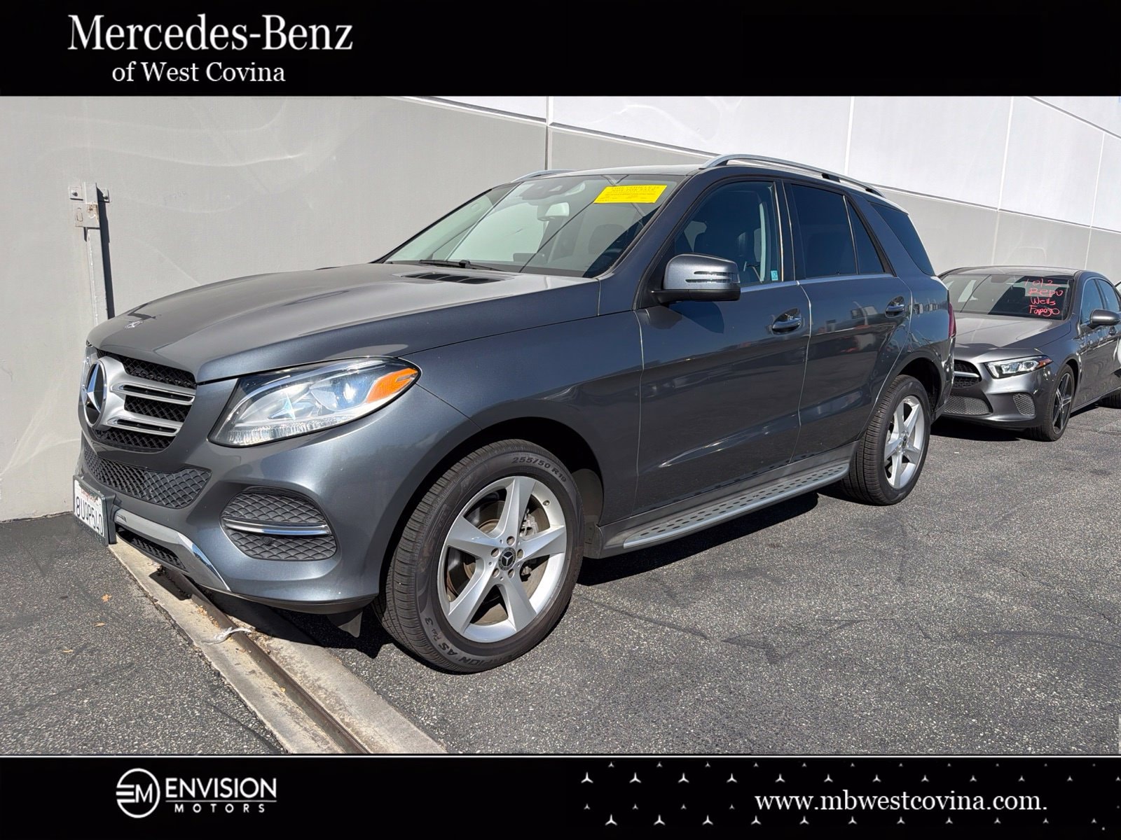 Used 2018 Mercedes-Benz GLE-Class GLE350 with VIN 4JGDA5JB1JB054582 for sale in West Covina, CA