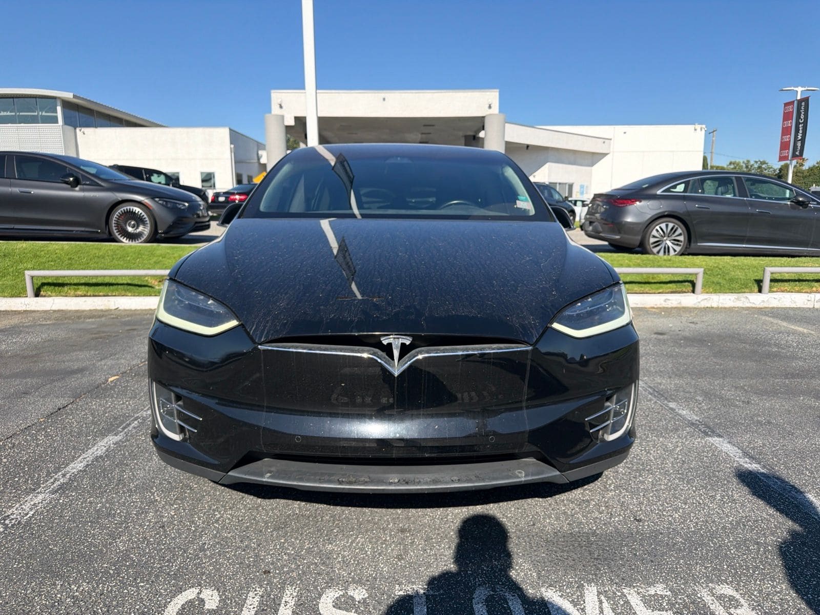 Used 2018 Tesla Model X 75D with VIN 5YJXCDE23JF135550 for sale in West Covina, CA