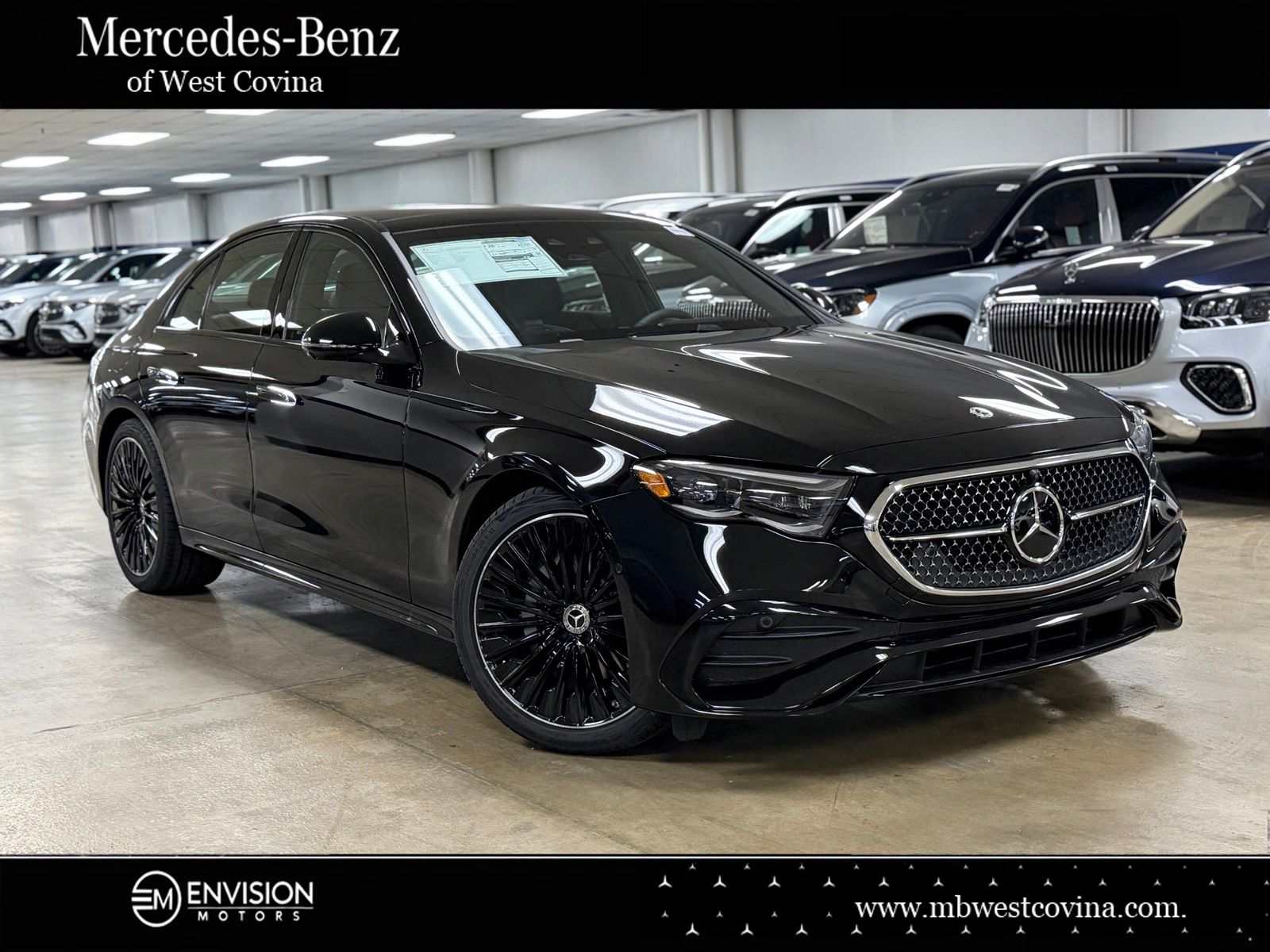Black (Obsidian) 2027 Mercedes-Benz E-Class Sedan Rear-Wheel Drive 9-Speed Automatic