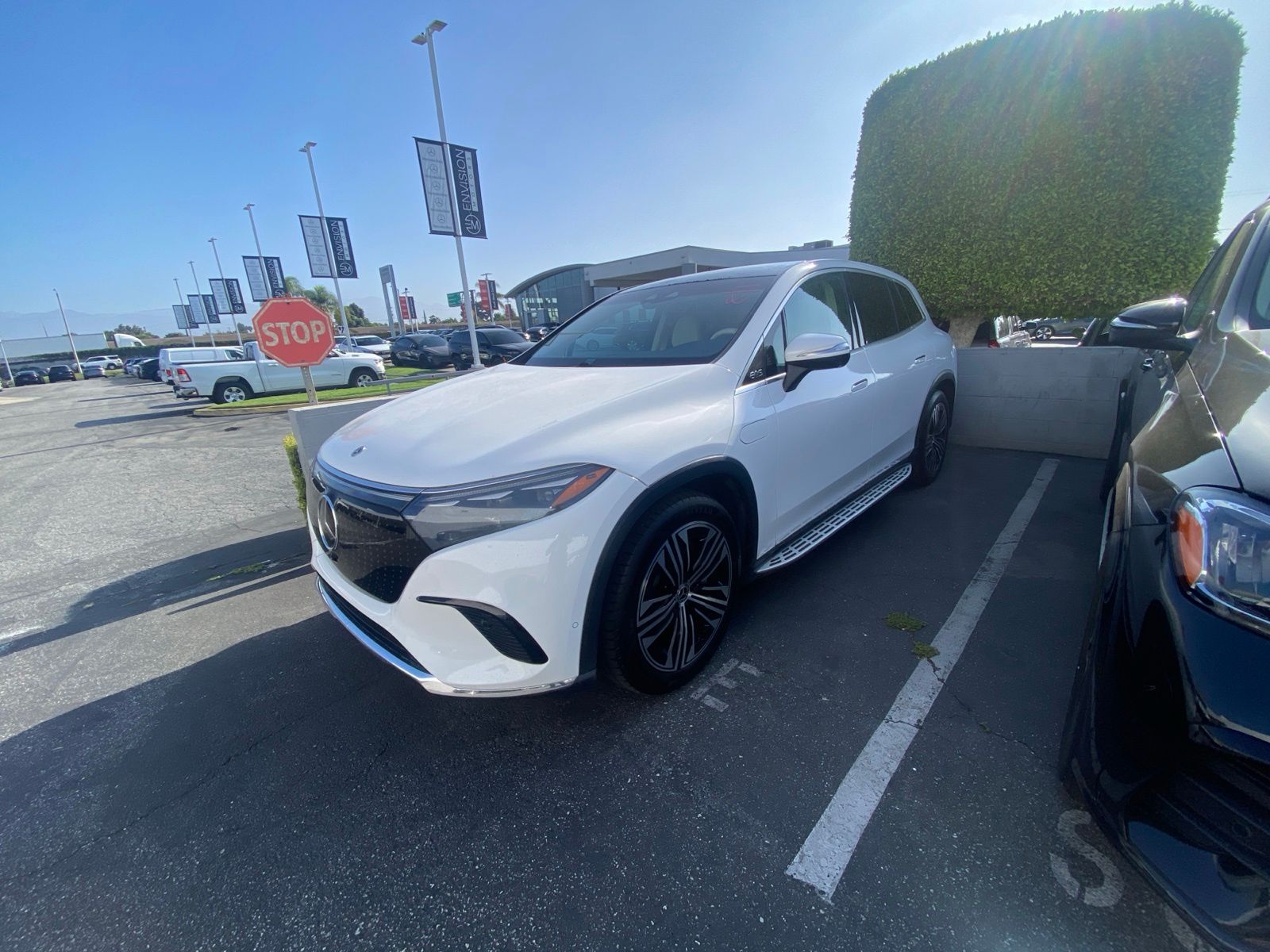 Used 2024 Mercedes-Benz EQS SUV Base with VIN 4JGDM2DB7RA035022 for sale in West Covina, CA
