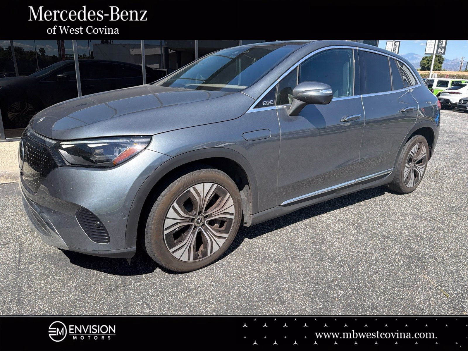 Certified 2023 Mercedes-Benz EQE SUV Base with VIN 4JGGM1CB4PA019768 for sale in West Covina, CA