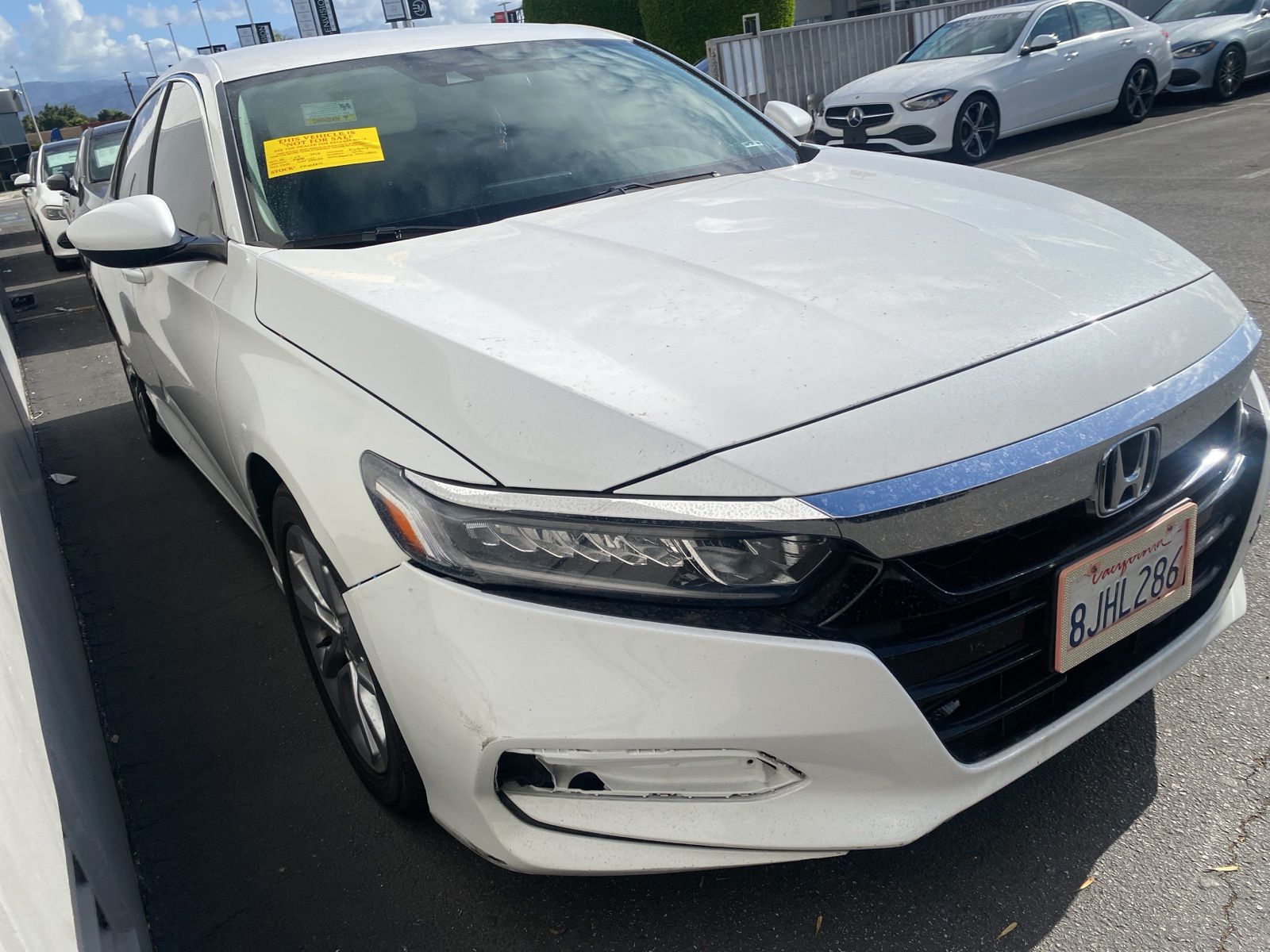 Used 2019 Honda Accord LX with VIN 1HGCV1F15KA058804 for sale in West Covina, CA