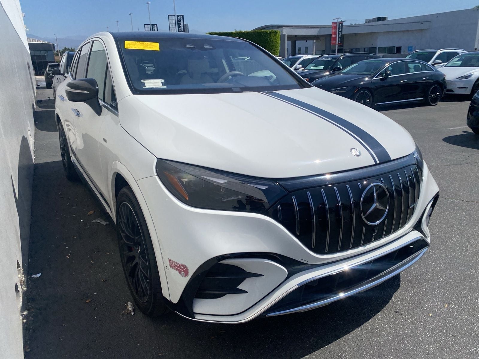 Certified 2024 Mercedes-Benz EQE SUV Base with VIN 4JGGM5DB5RA002499 for sale in West Covina, CA
