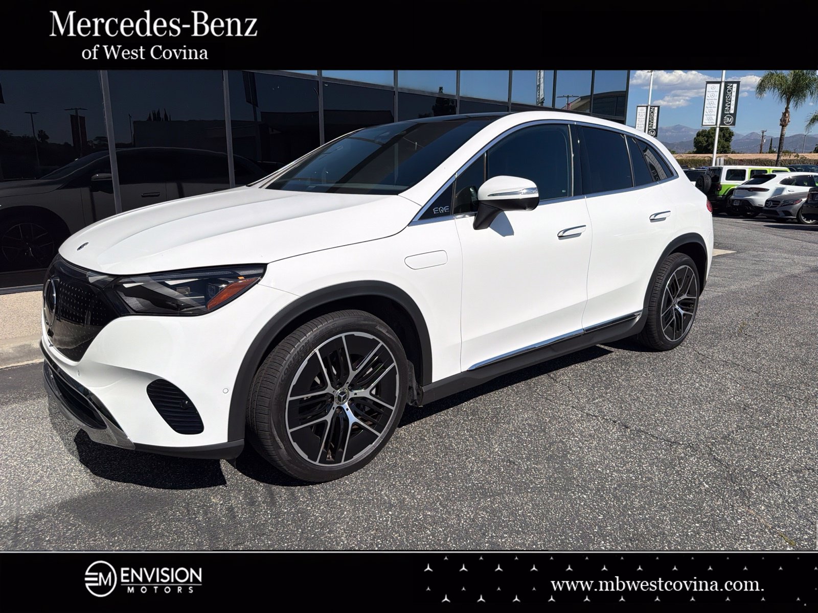 Certified 2023 Mercedes-Benz EQE SUV Base with VIN 4JGGM1CB6PA022557 for sale in West Covina, CA
