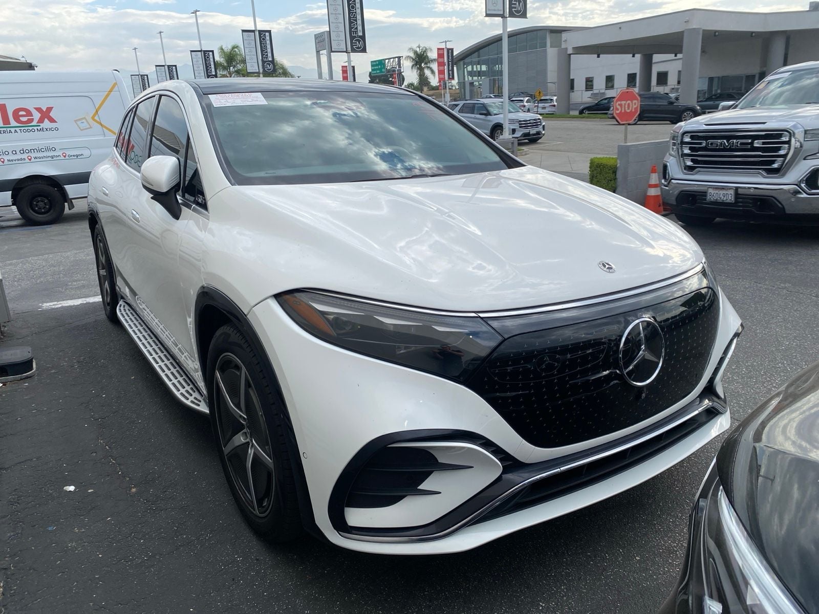 Certified 2023 Mercedes-Benz EQS SUV Base with VIN 4JGDM2DB6PA009251 for sale in West Covina, CA
