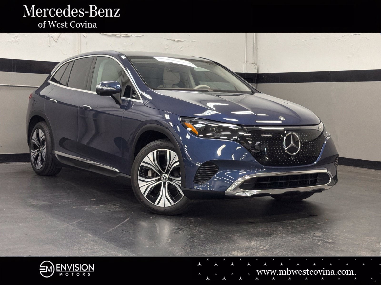 Certified 2023 Mercedes-Benz EQE SUV Base with VIN 4JGGM1CB3PA019793 for sale in West Covina, CA