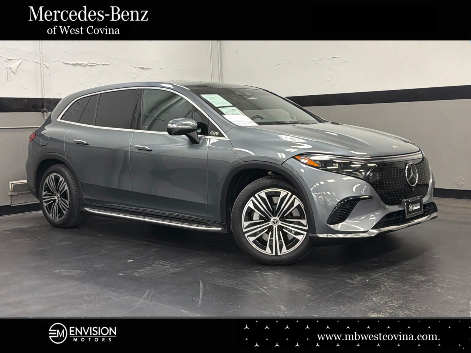 Certified 2024 Mercedes-Benz EQS SUV Base with VIN 4JGDM2DB0RA030549 for sale in West Covina, CA