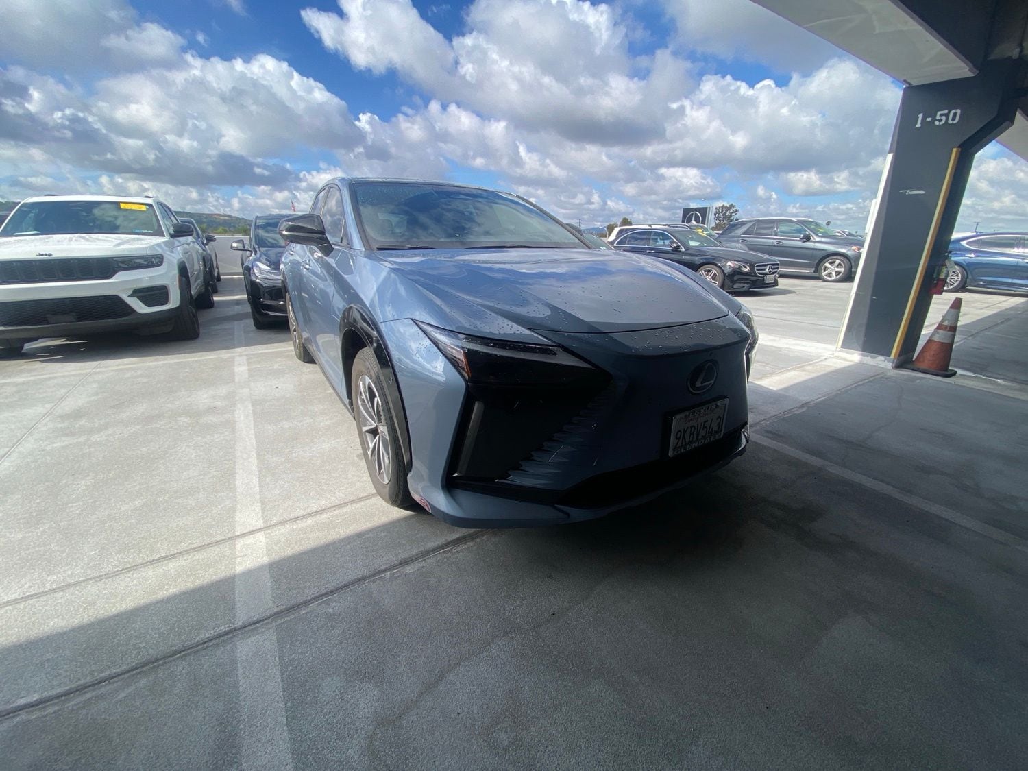 Used 2023 Lexus RZ Premium with VIN JTJAAAAB4PA015867 for sale in West Covina, CA